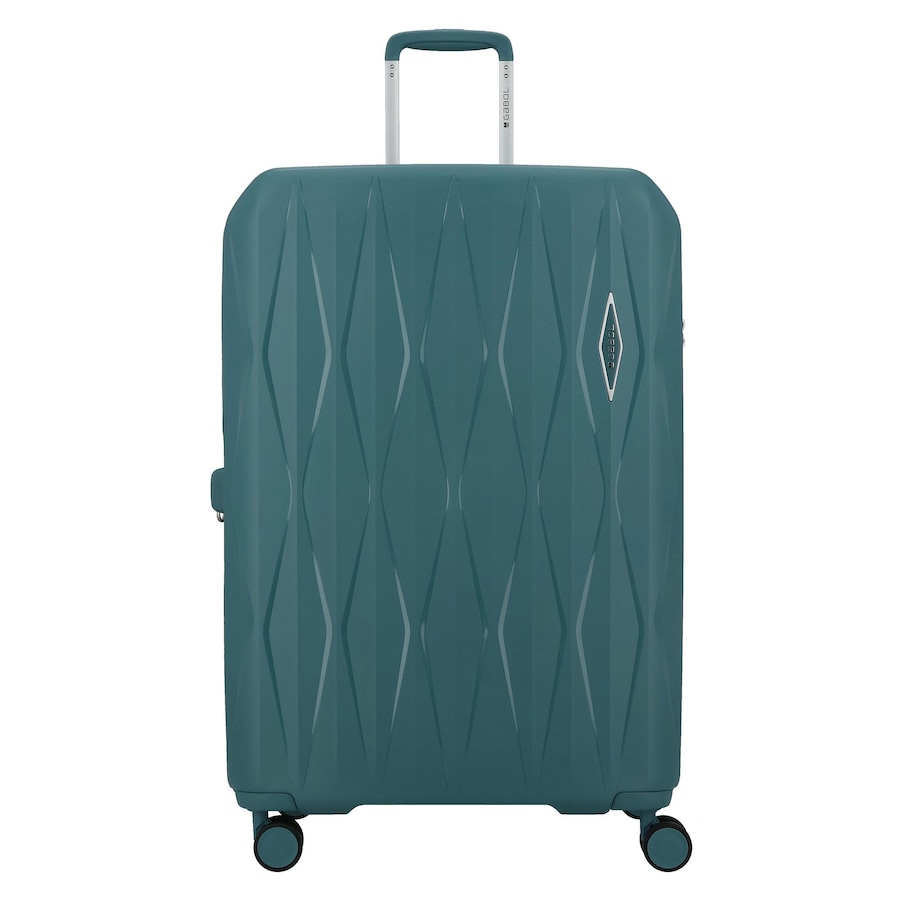 Gabol Infinity 4 Rollen Trolley L 75 cm mit Dehnfalte turquesa Petrol Herren
