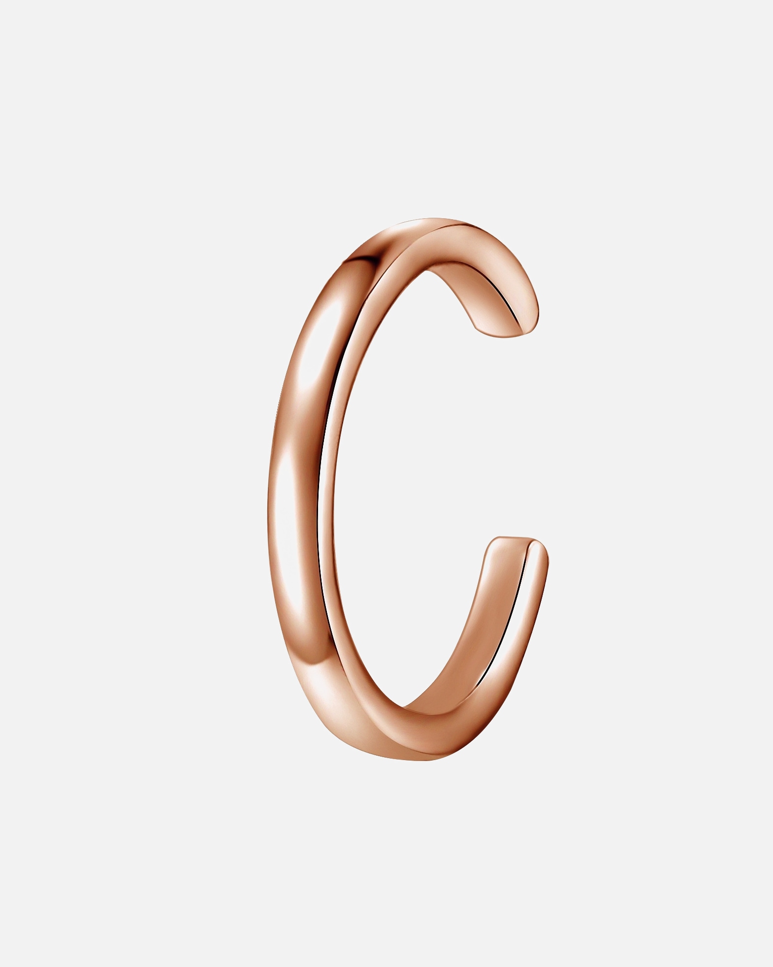 Ear Cuff für Weiblich Glanzstücke München Ohrklemme Sterling Silber in Roségold 13,0 mm