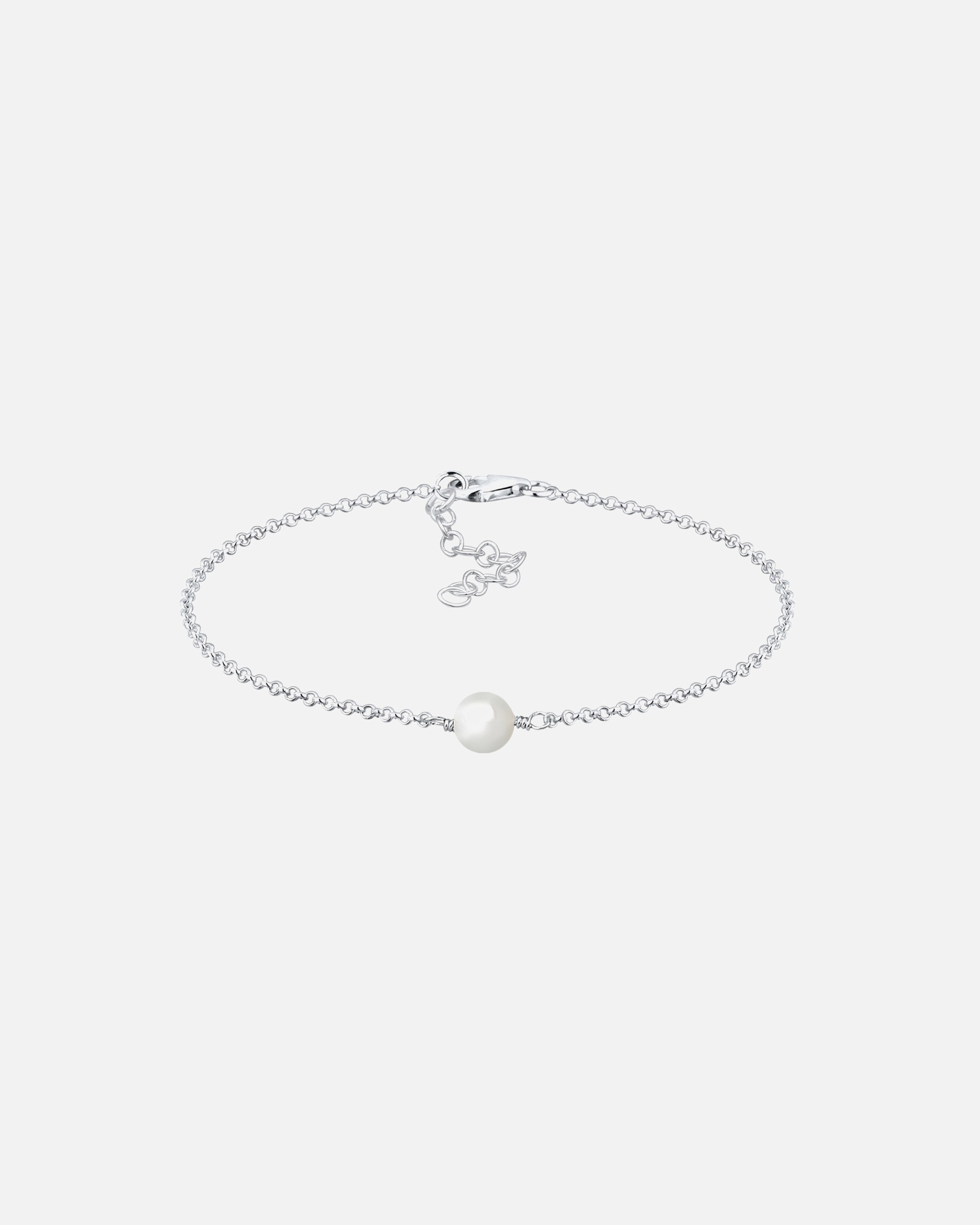 Armband für Weiblich Elli Muschelkernperle 925 Sterling Silber 18