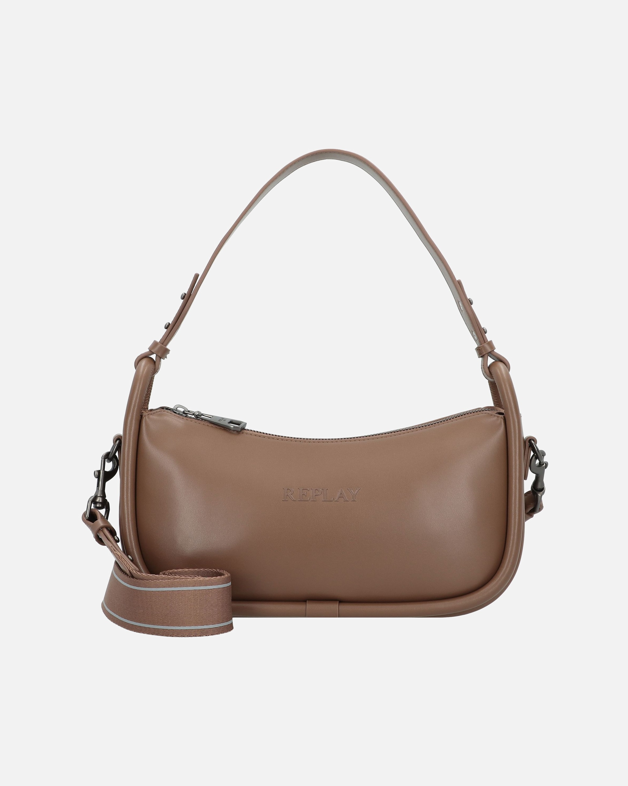 Clutch für Weiblich Replay Schultertasche cambridge brown