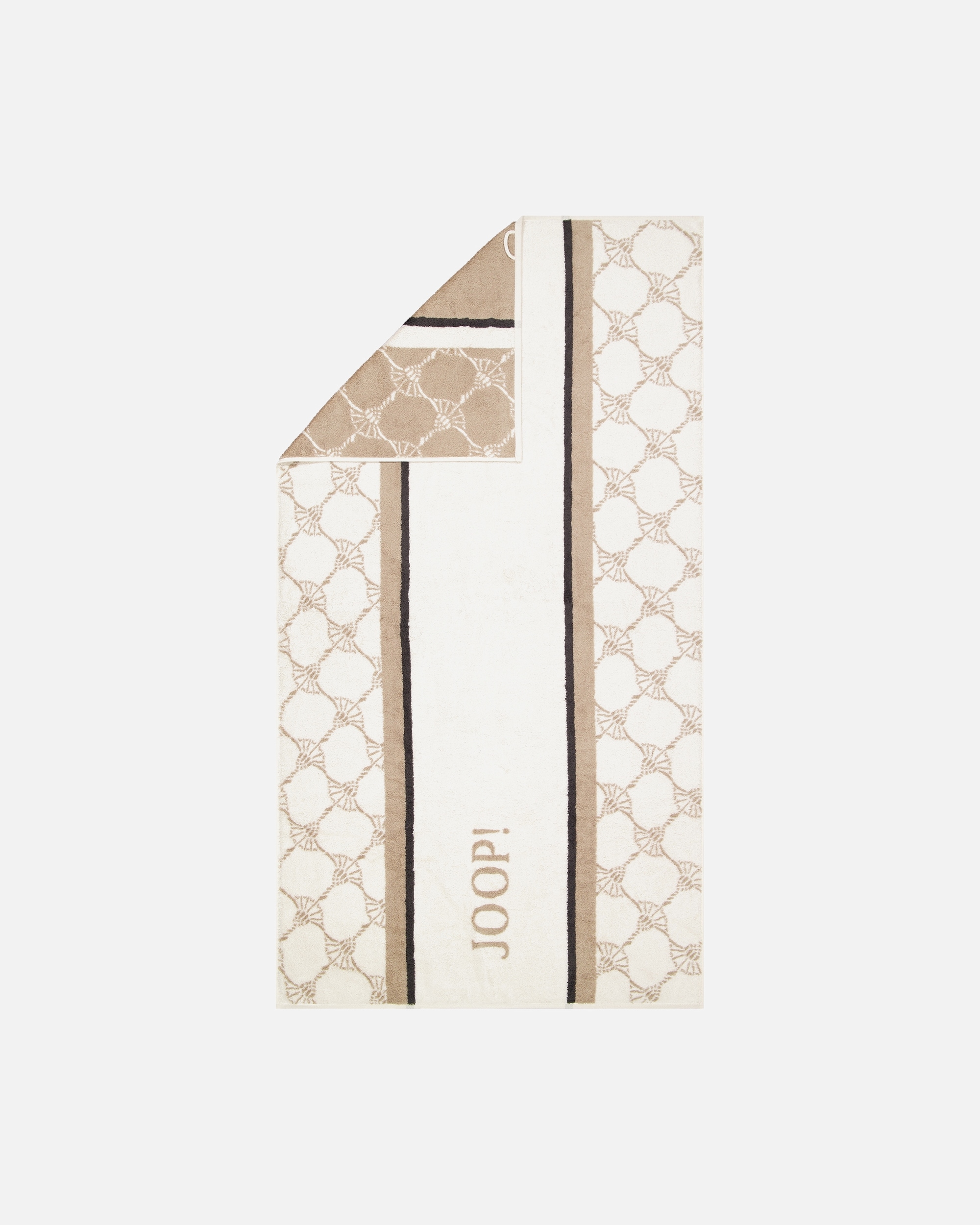 Handtuch für Unisex JOOP! JOOP! Handtücher Sauna Stripes 1718 Natur - 37 Duschtuch 80x150 cm