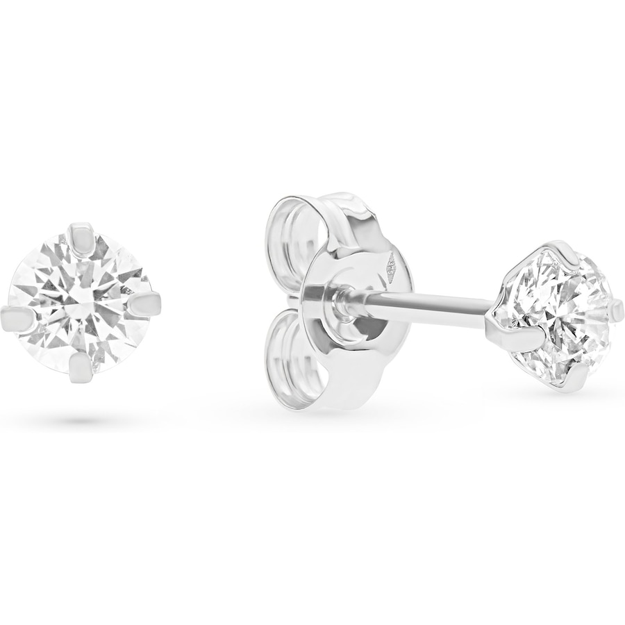 FAVS Ohrstecker 375er Weißgold One Size Damen