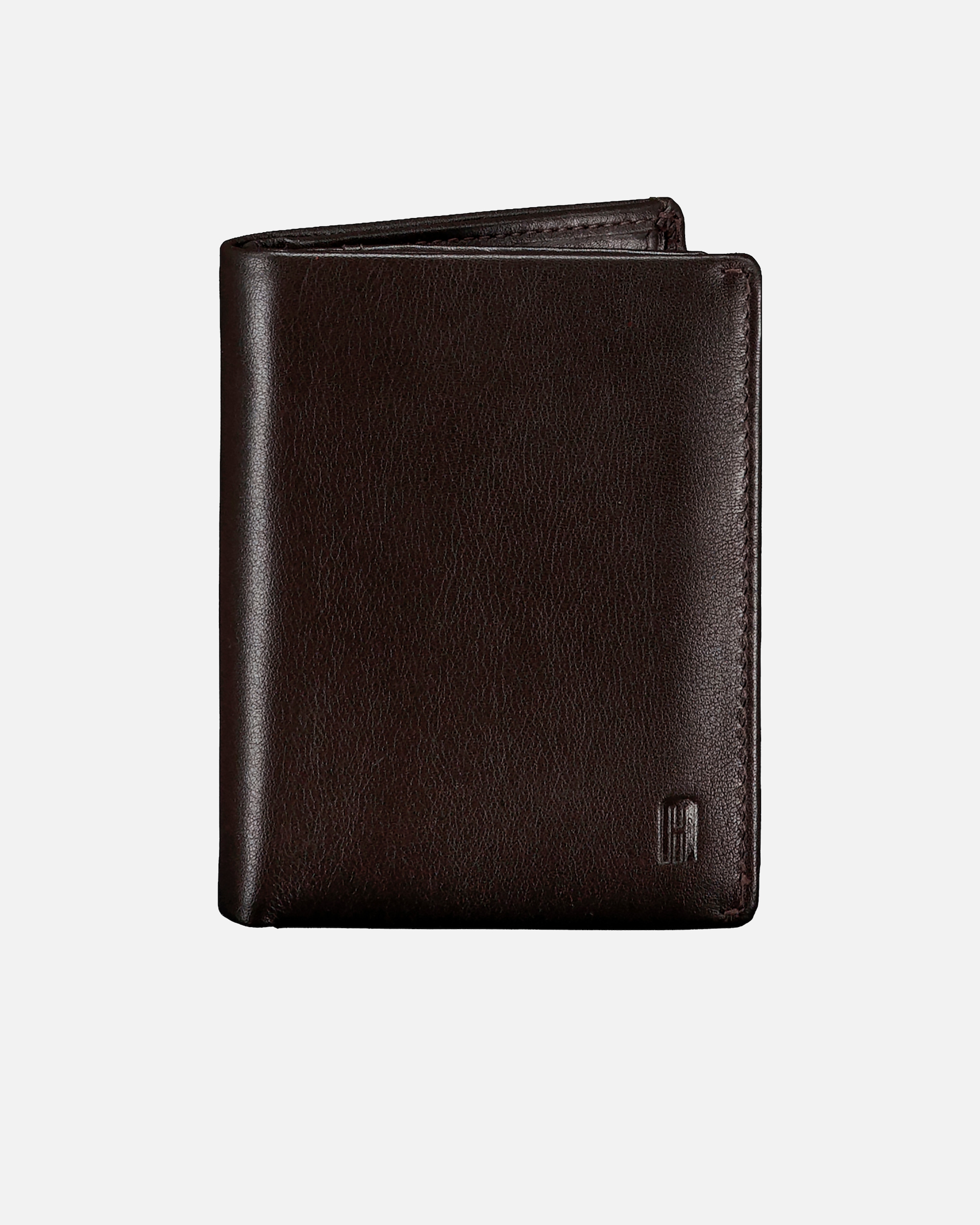 Portemonnaie für Unisex Hausfelder Manufaktur Geldbörse mit RFID-Schutz Dark Brown