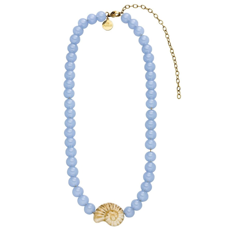 Purelei Blue Lagoon Kette 100% Edelstahl Gold Hellbraun