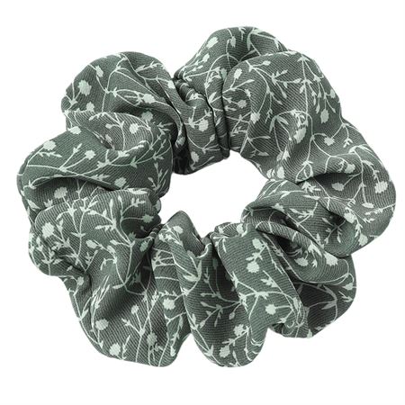 SOHO Ries Scrunchie Grün Grau Damen