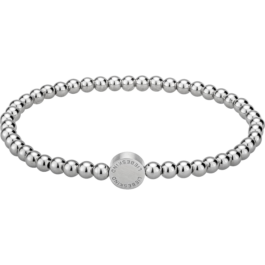 Liebeskind Armband Stein, Edelstahl silber Silber Damen