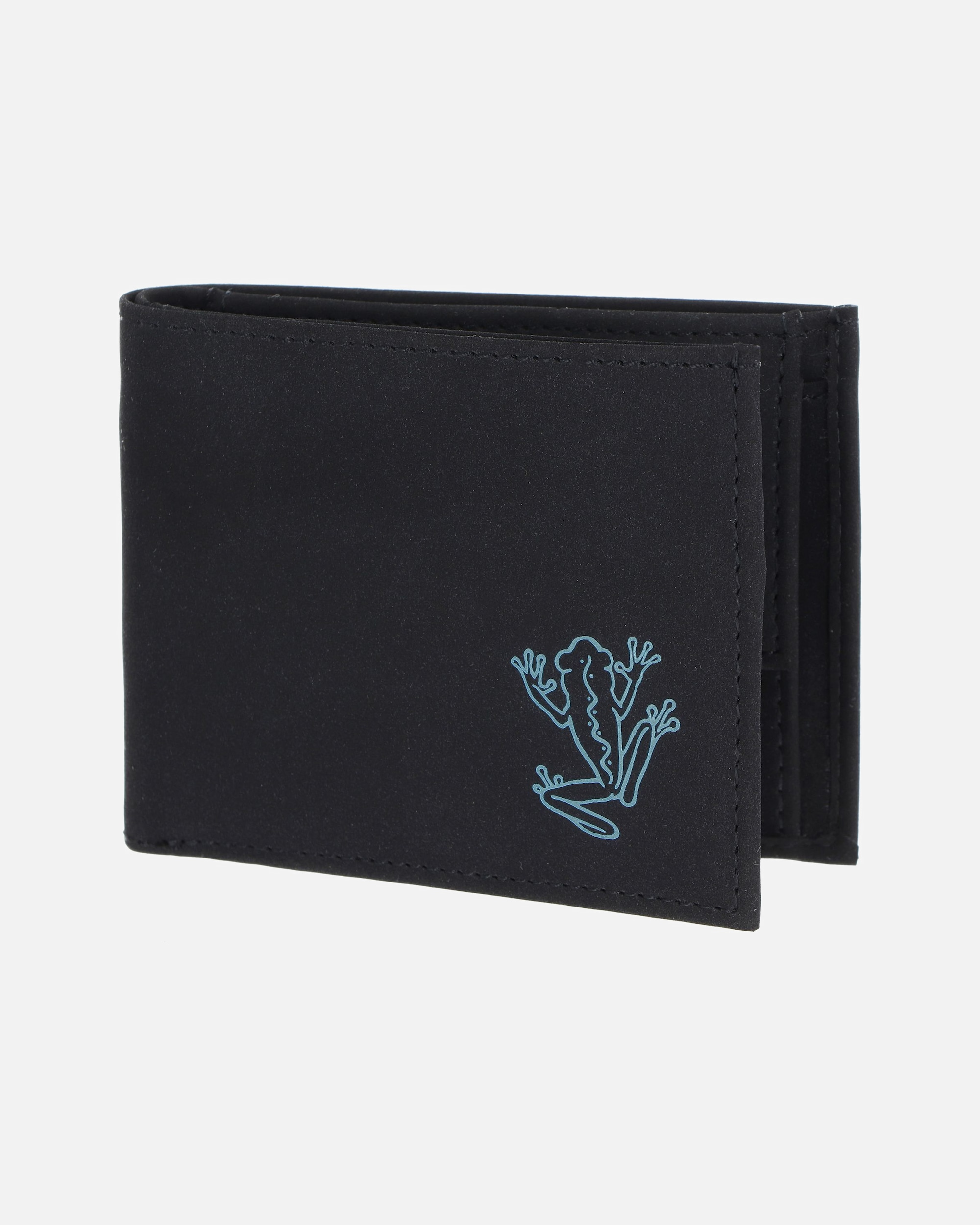 Portemonnaie für Männlich oxmox New Cryptan Herrengeldbörse schwarz-frog 2.0 cyan