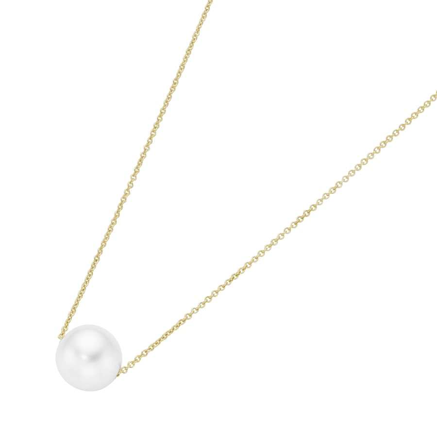 Luigi Merano Kette mit Süßwasser Zuchtperle, Gold 375 45 cm Damen