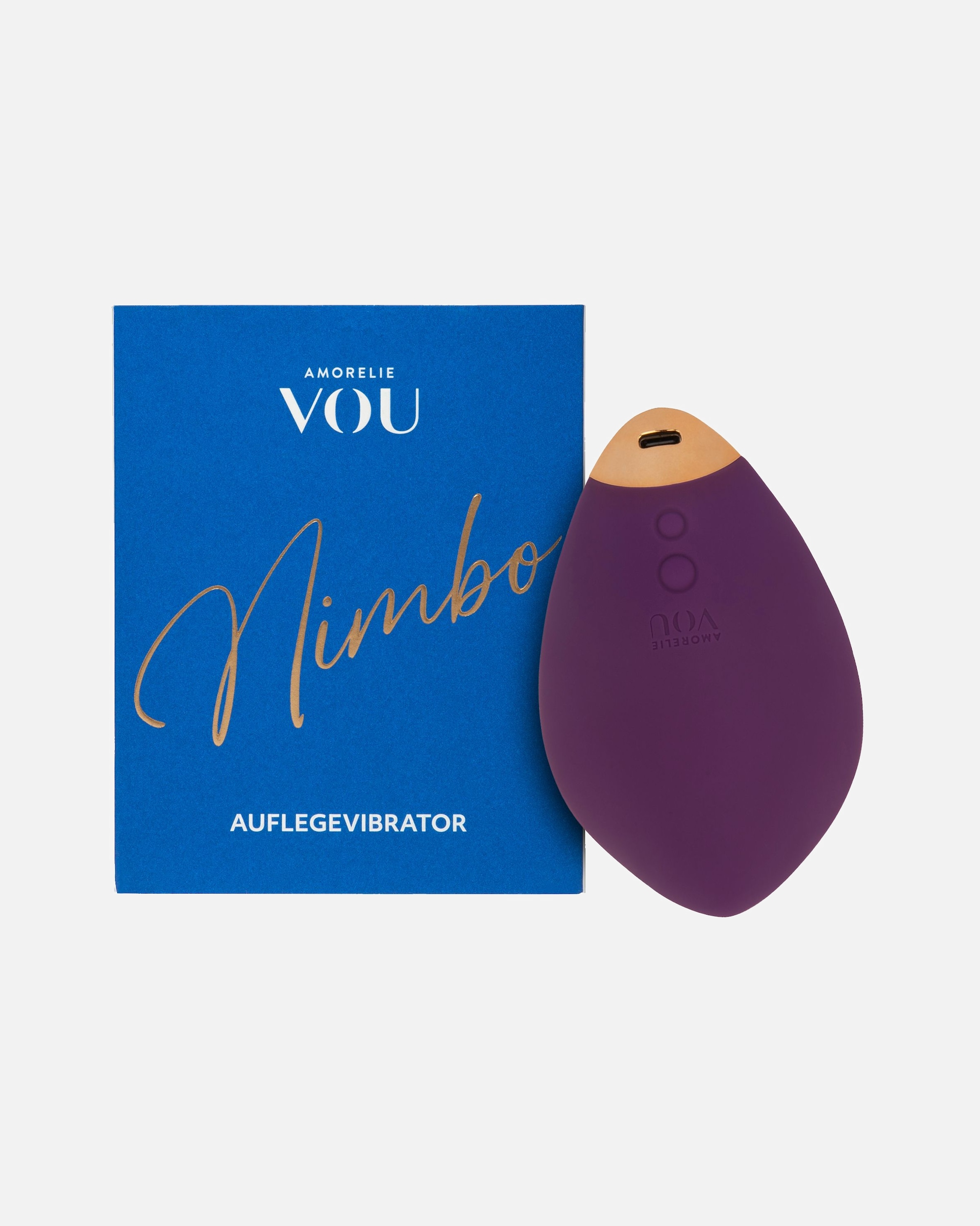 Vibrator (USB) für Unisex Amorelie Nimbo Auflegevibrator 1 Stück