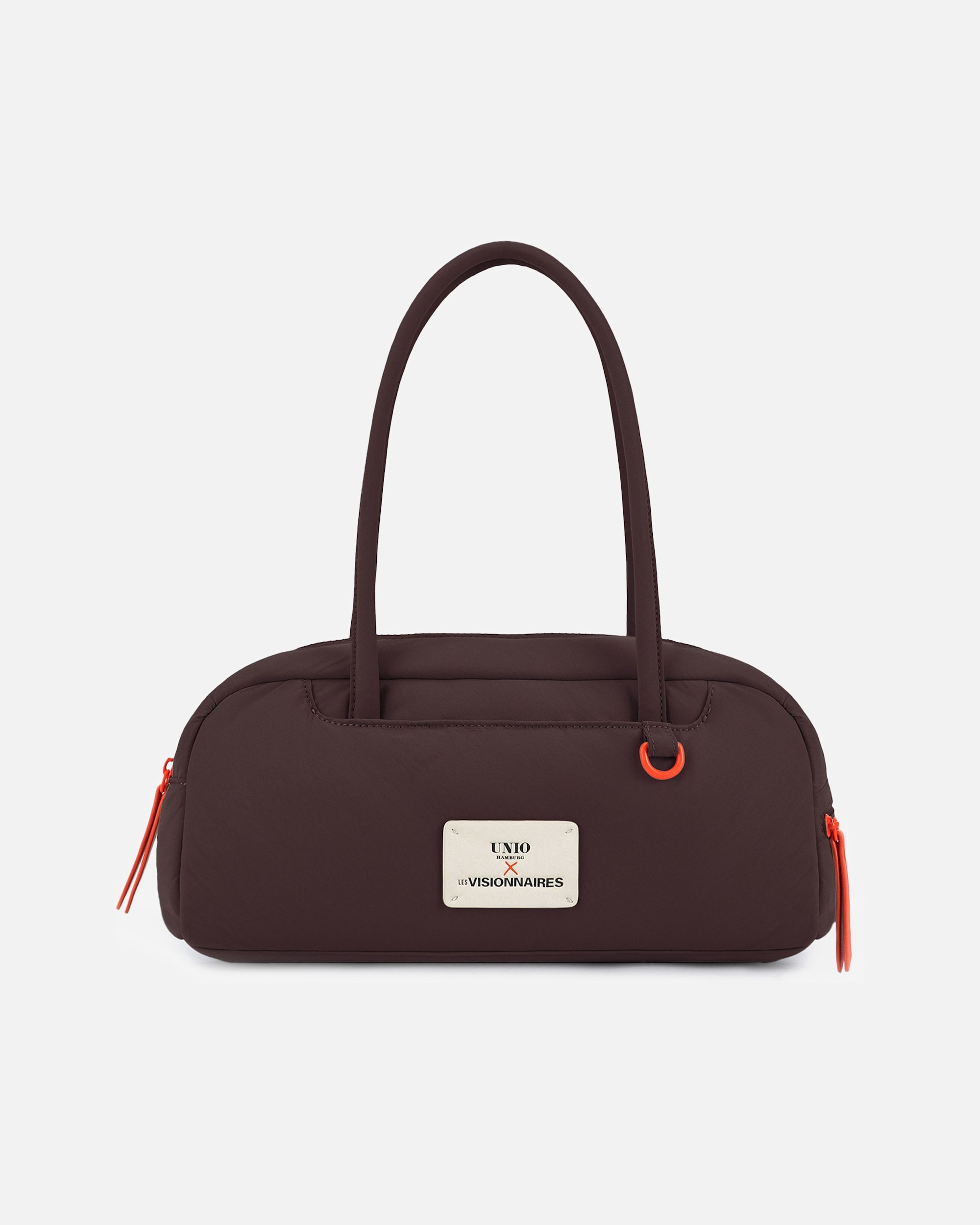Tasche für Weiblich LES VISIONNAIRES Default Brand Line Unio Zicke Schultertasche chocolate