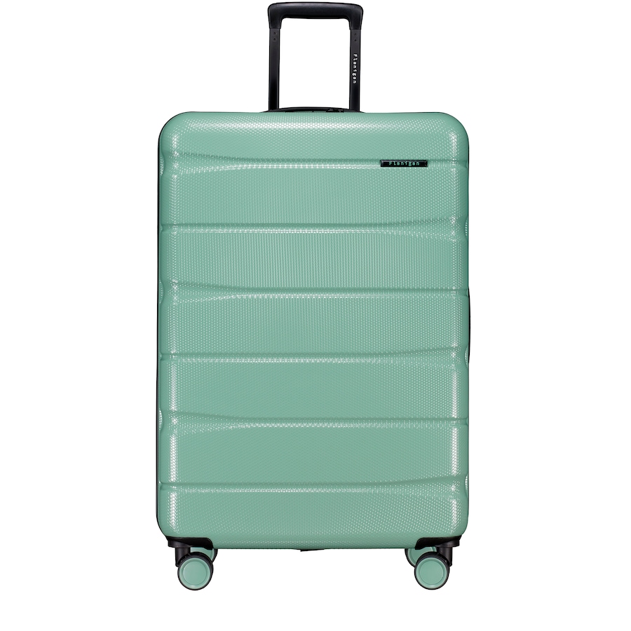 Flanigan Koffer FLA13 Größe L Light Green Damen