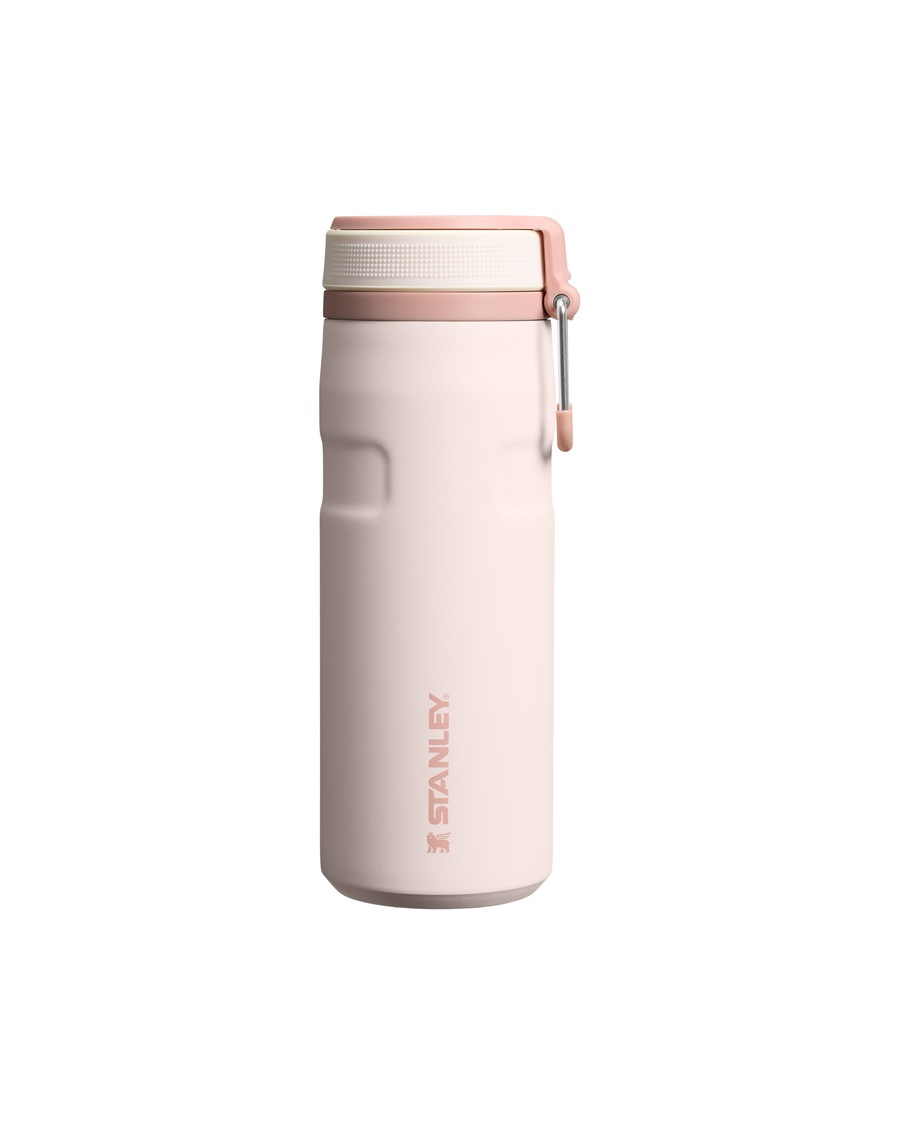 Stanley 1913 Isolierflasche - 0,47L ICEFLOW BOTTLE TWIST FLIP 2.0 Rose Quartz Coral