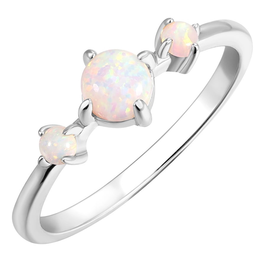Rafaela Donata Ring aus Sterling Silber in mit Opal (synth.) 54 Damen