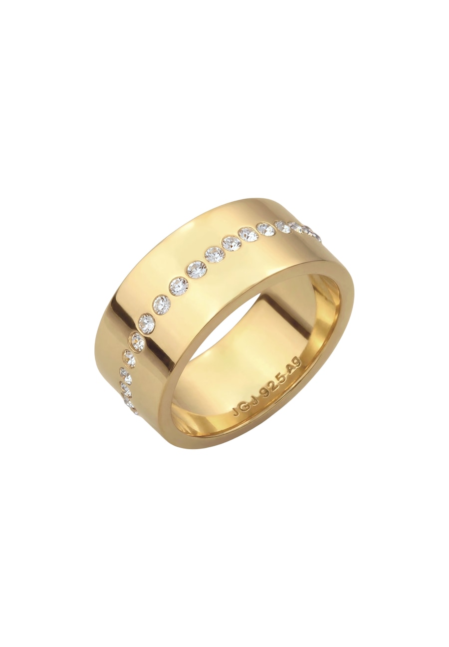 Elli Bandring mit Kristallen von Swarovski 925 Sterling Silber 54 Damen