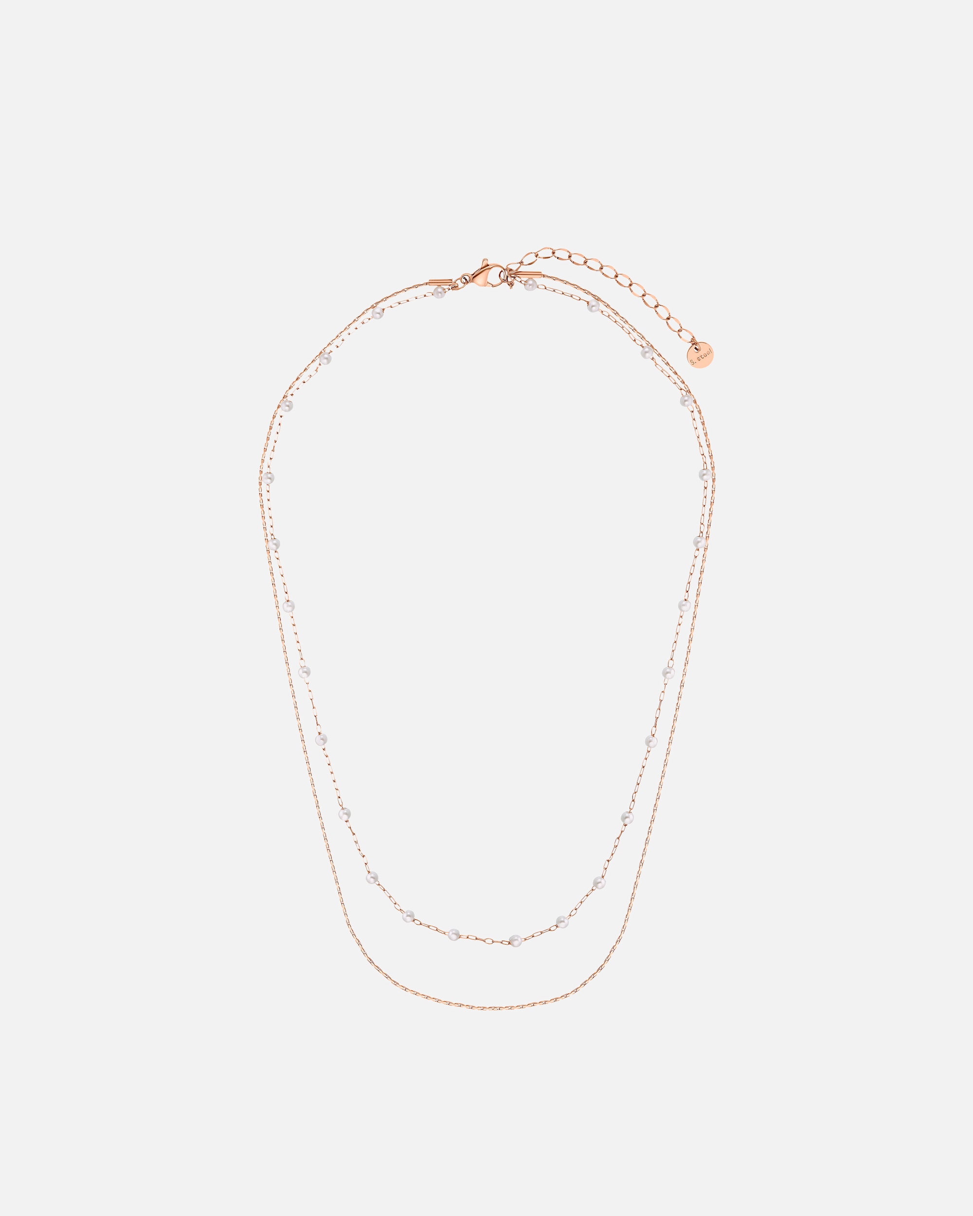 Halskette für Weiblich Heideman Kette Elula Rosegoldffarben