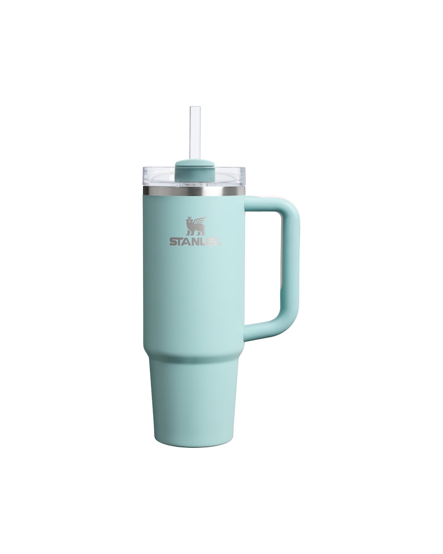 Stanley Thermobecher - 0,89L THE QUENCHER H2.0 FLOWSTATE TUMBLER Seafoam Pink Silber
