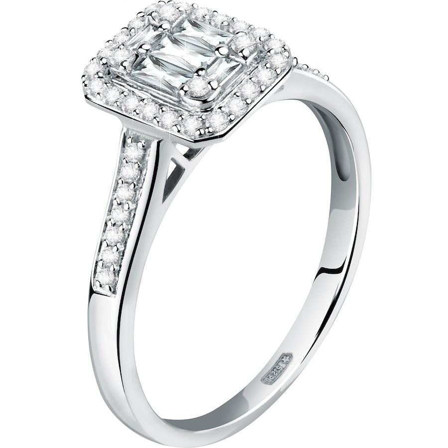 CHRIST Damenring 750er Weißgold 52 Damen