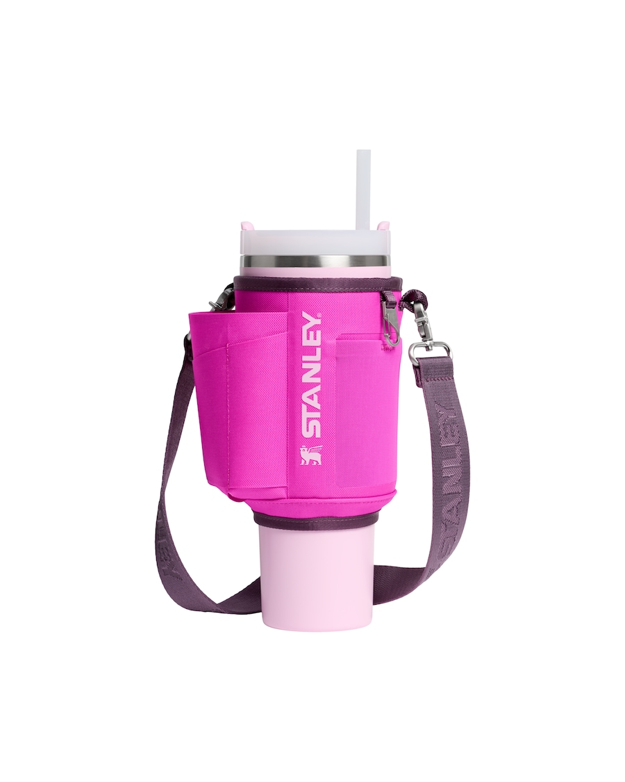 Stanley 1913 Tragetasche für - 1,18L THE QUENCHER H2.0 FLOWSTATE TUMBLER Violet Blossom Pink