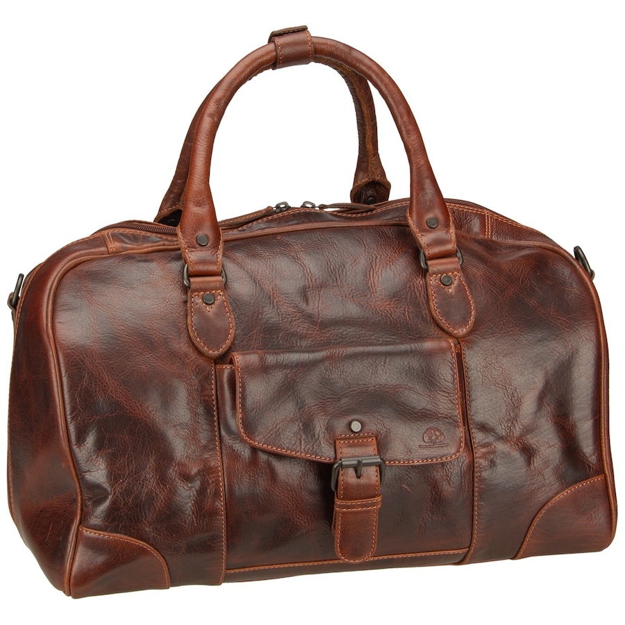 Greenburry Weekender Rugged Travelbag Teak Brown Braun
