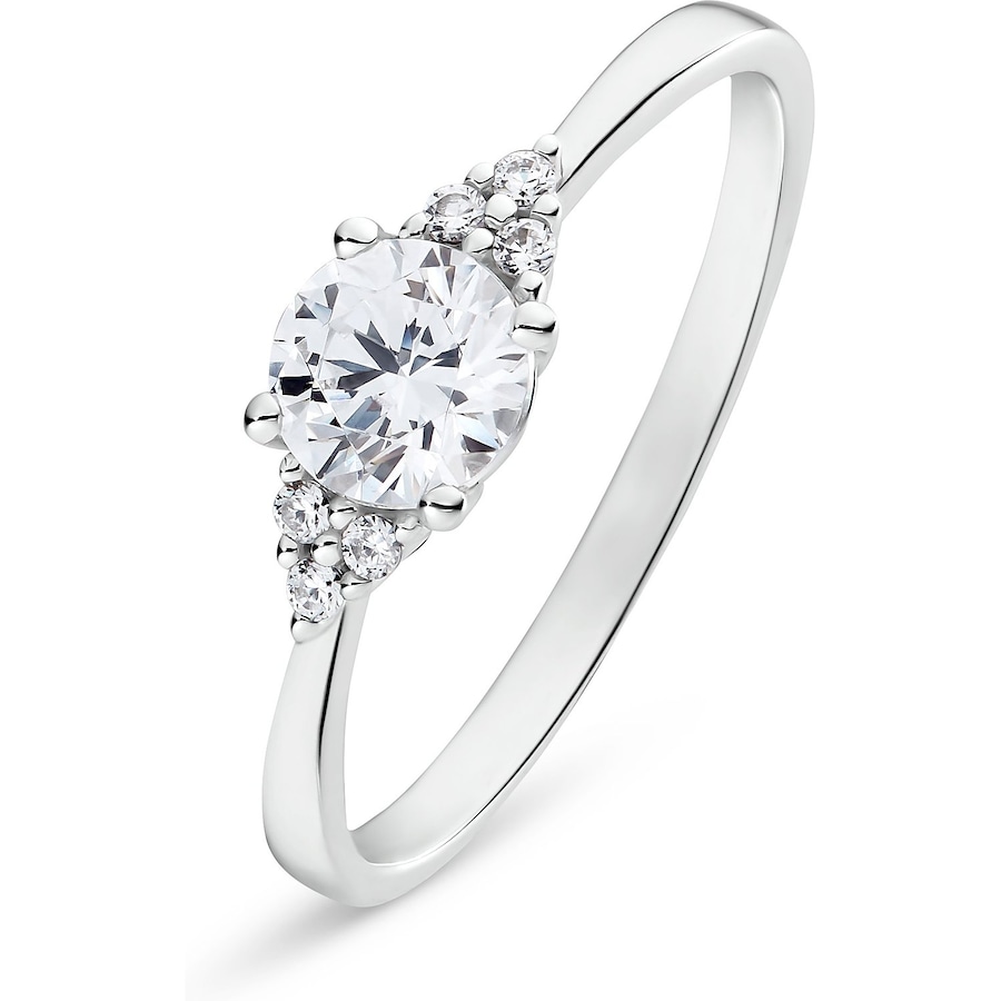 CHRIST Damenring 375er Weißgold 50 Damen