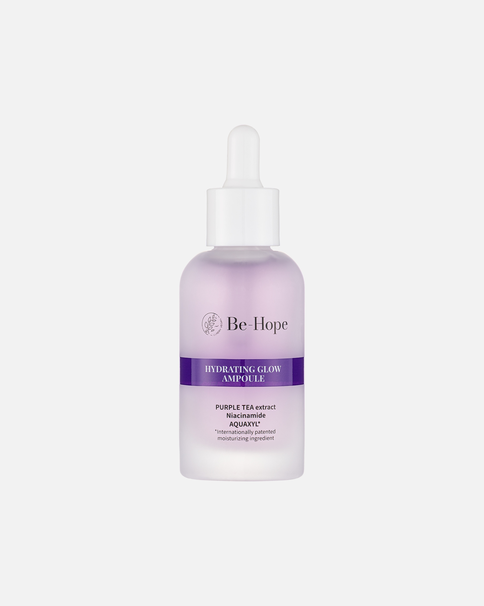 Ampullenserum für Unisex Be-Hope Default Brand Line Luxury Vegan Hydratisierende Glow Ampoule 50 ml