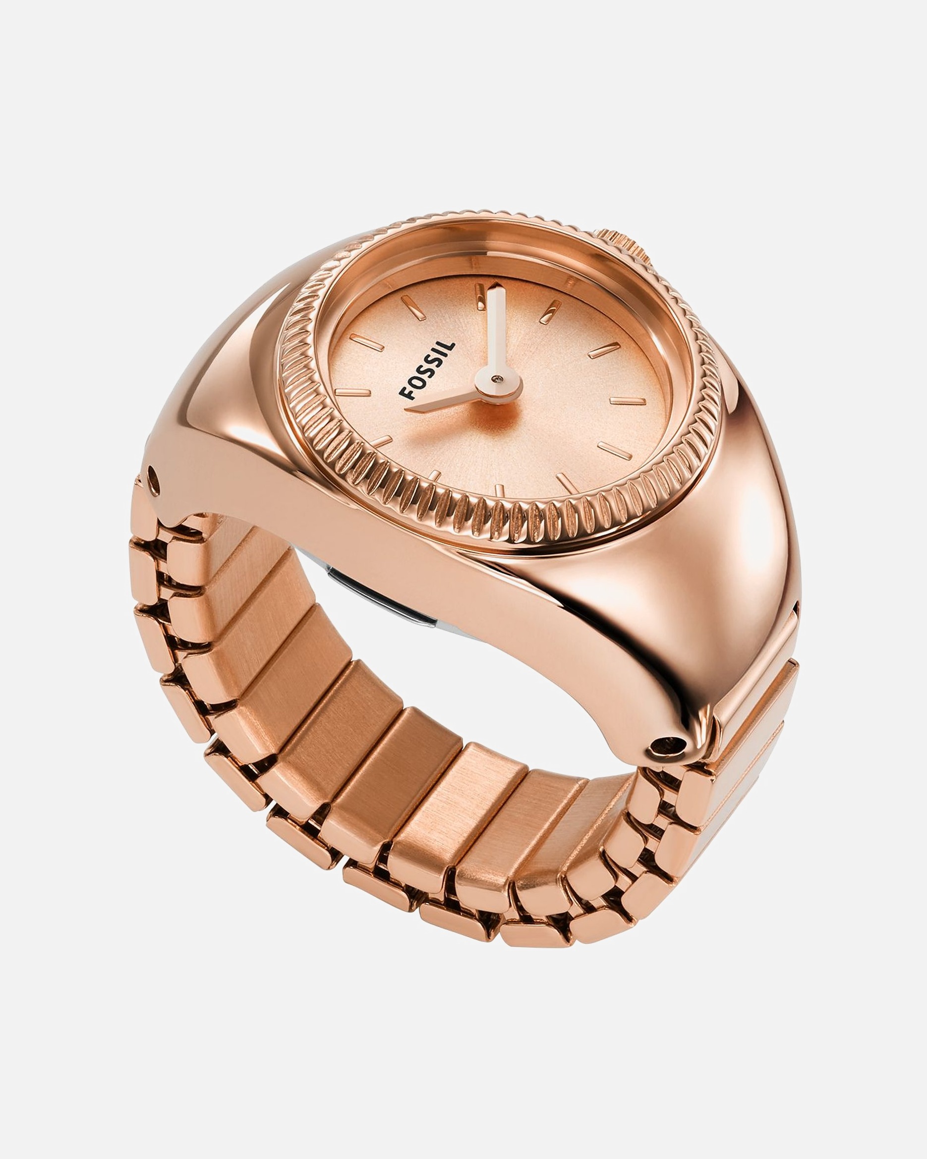 Uhr für Weiblich Fossil Damenuhr Edelstahl roségold