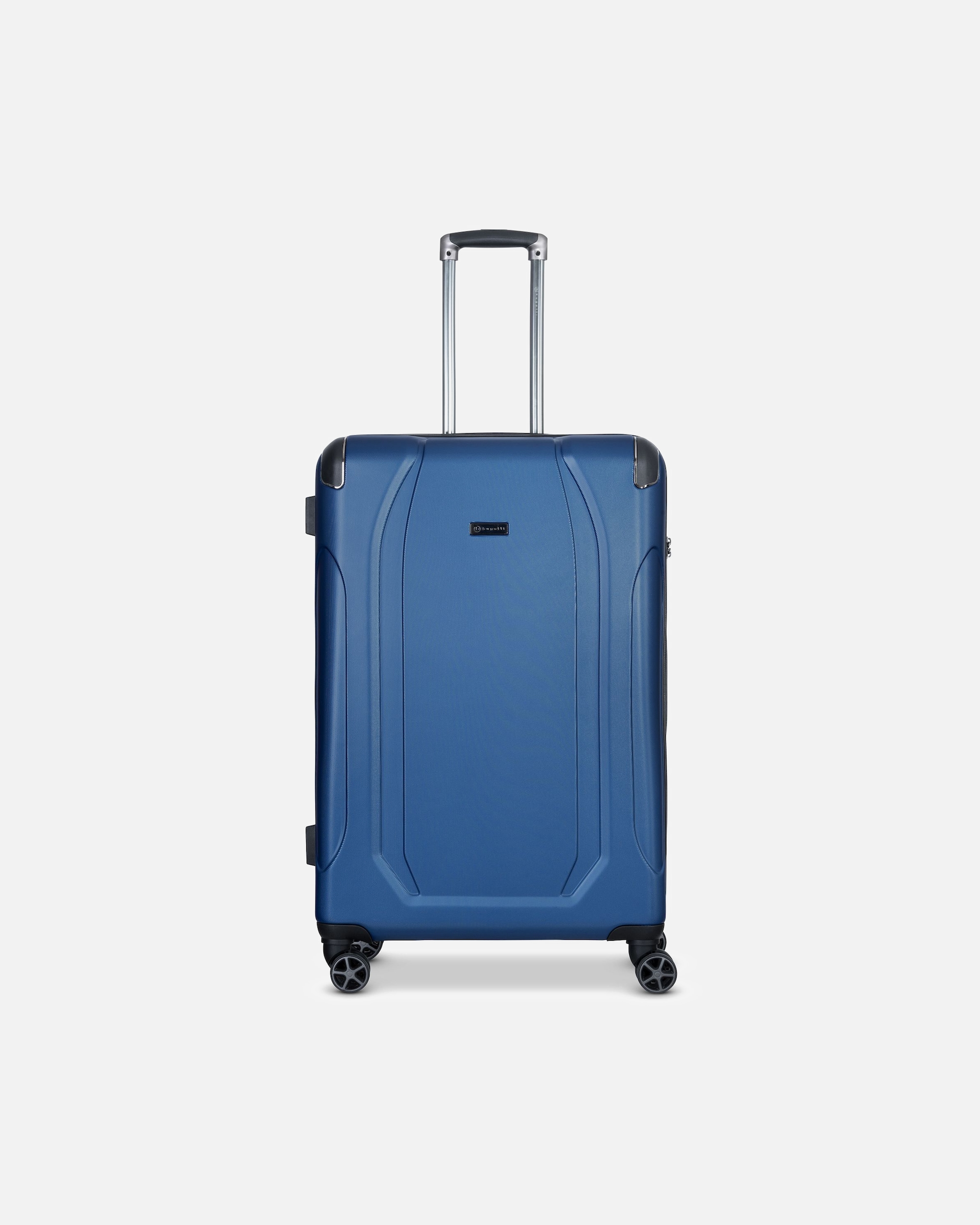Koffer für Männlich Bugatti Valencia 4 Rollen Trolley L 77 cm blue