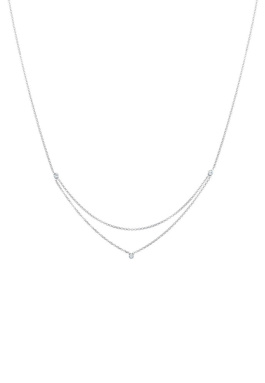 Elli Layer 925 Silber, mit Kristallen von Swarovski 40 Damen