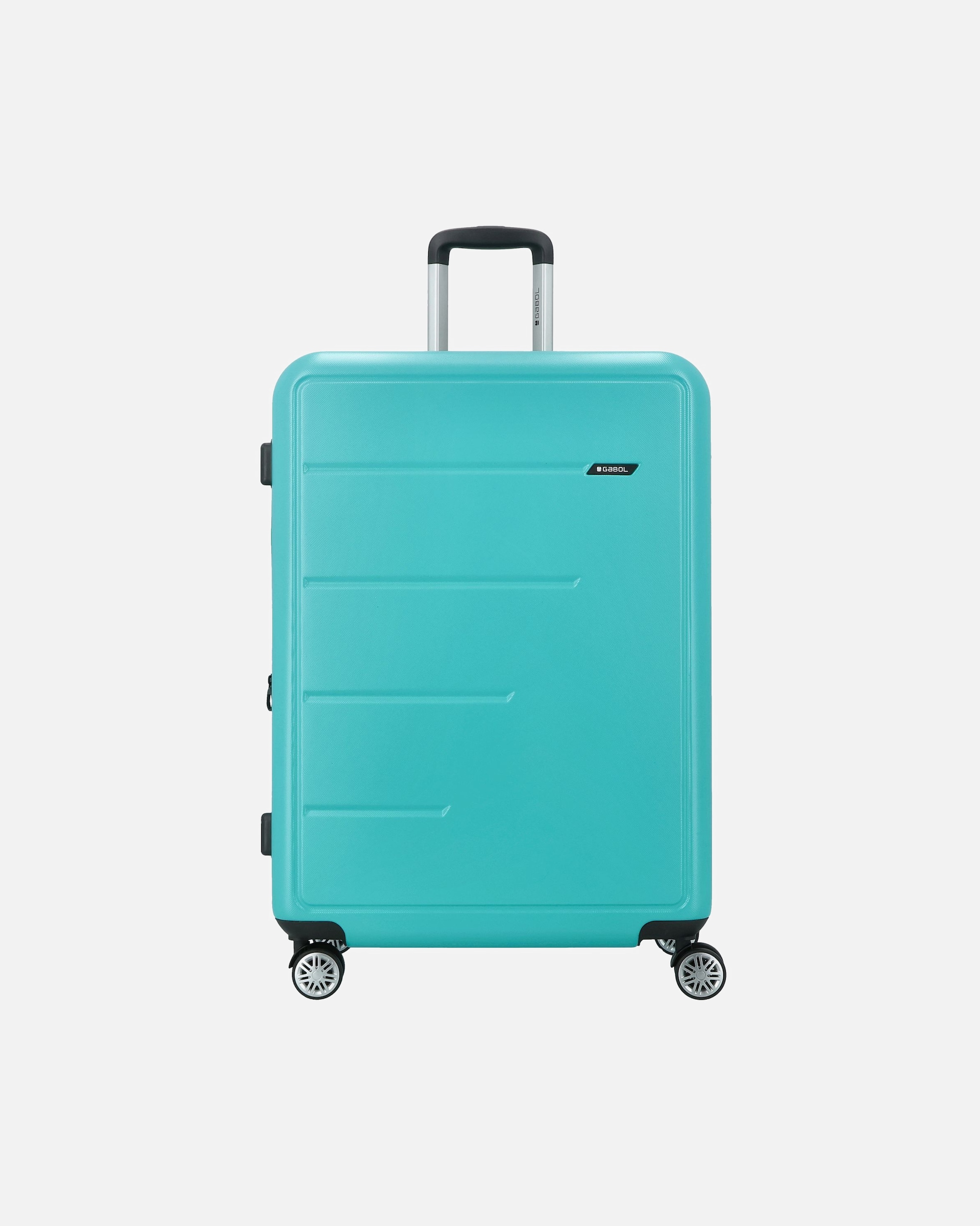 Trolley für Männlich Gabol Future Plus 4 Rollen Trolley 74 cm mit Dehnfalte turquesa