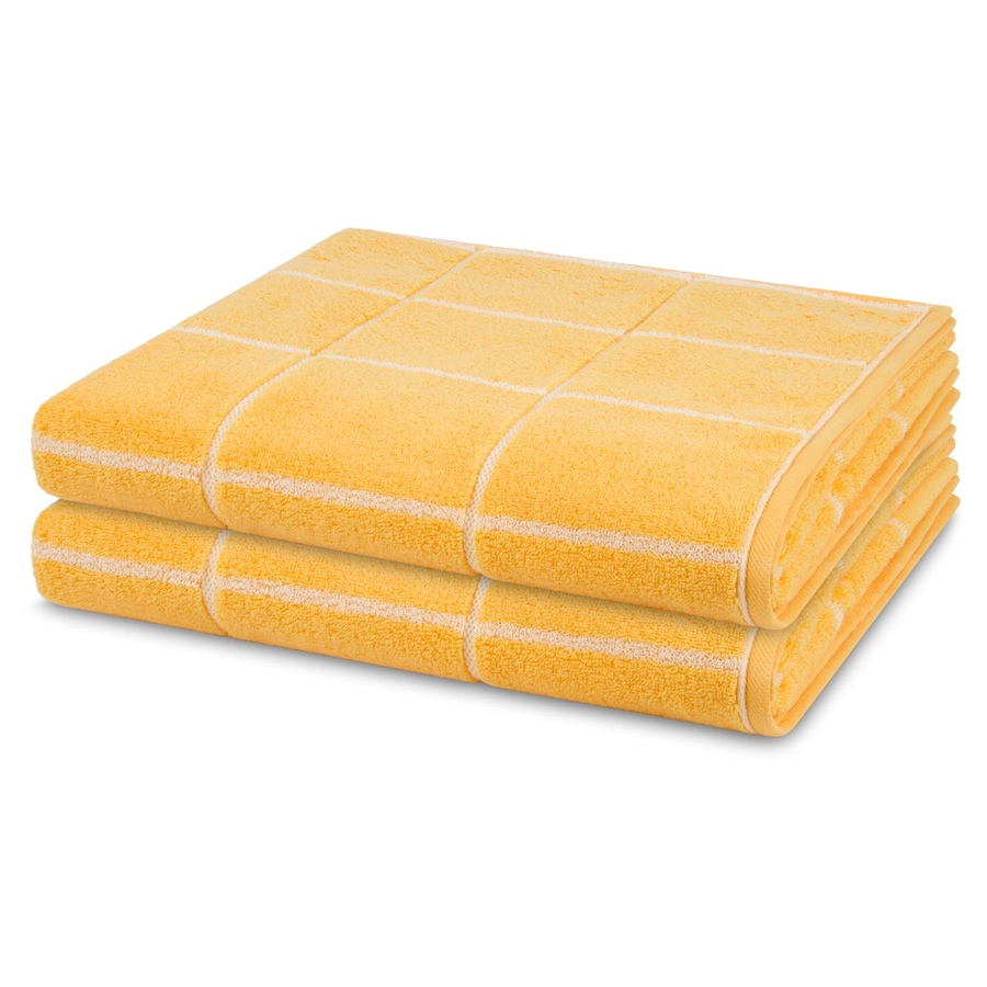 ROSS Duschtuch-Set Sensual Skin (2er Set) Ginster Gold