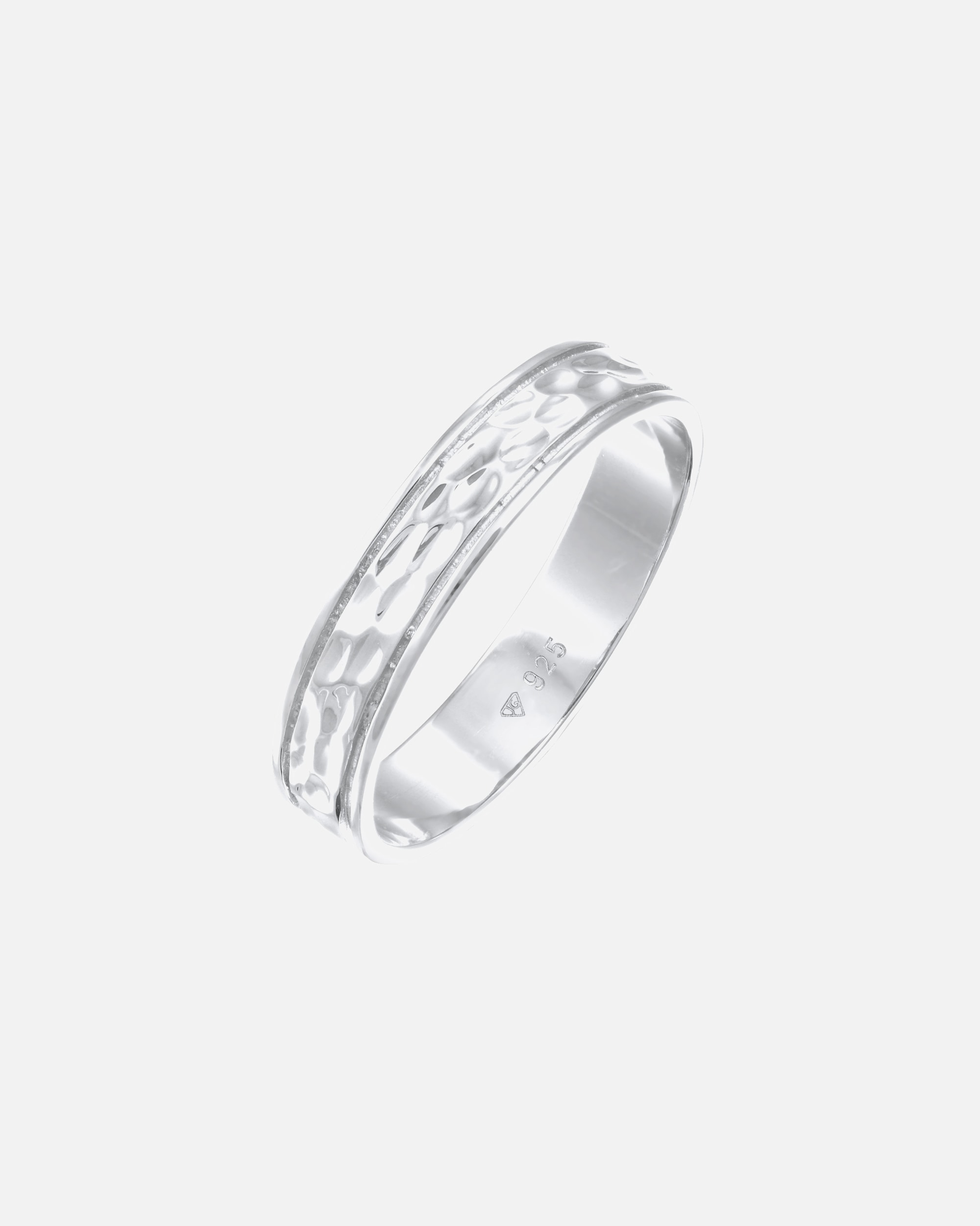 Ring für Weiblich Elli PREMIUM Bandring Trauring Freundschaft 925 Sterling Silber 54