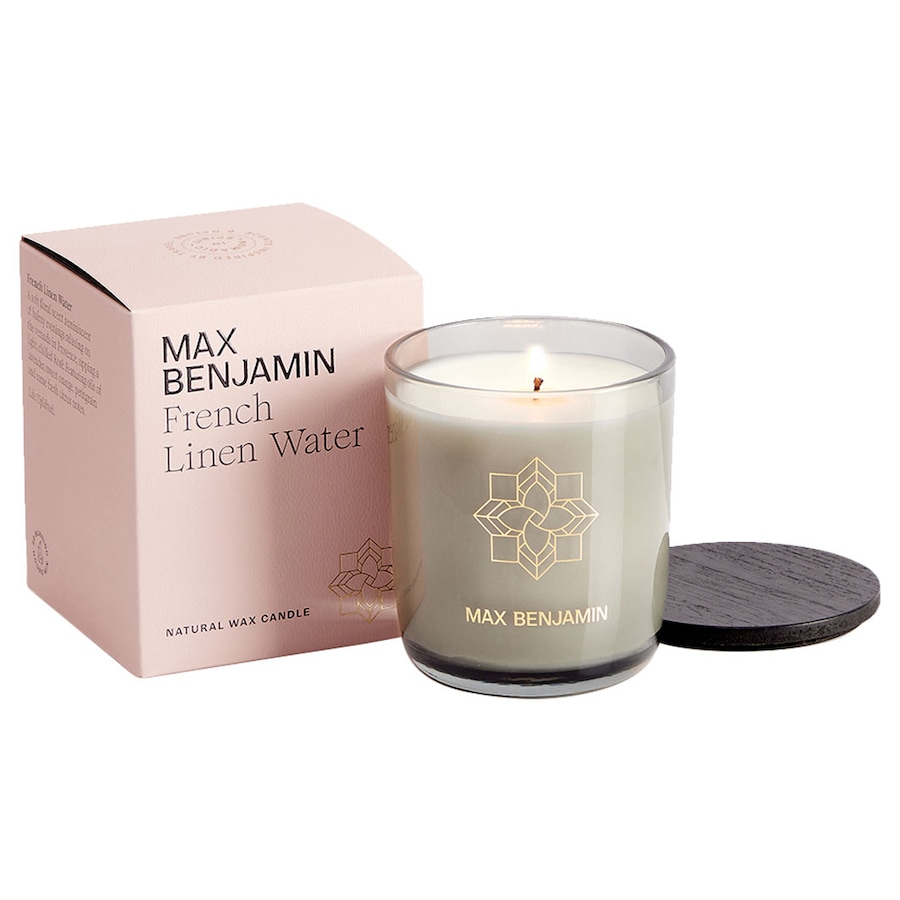 Max Benjamin Luxusduftkerze French Linen Water 210 g