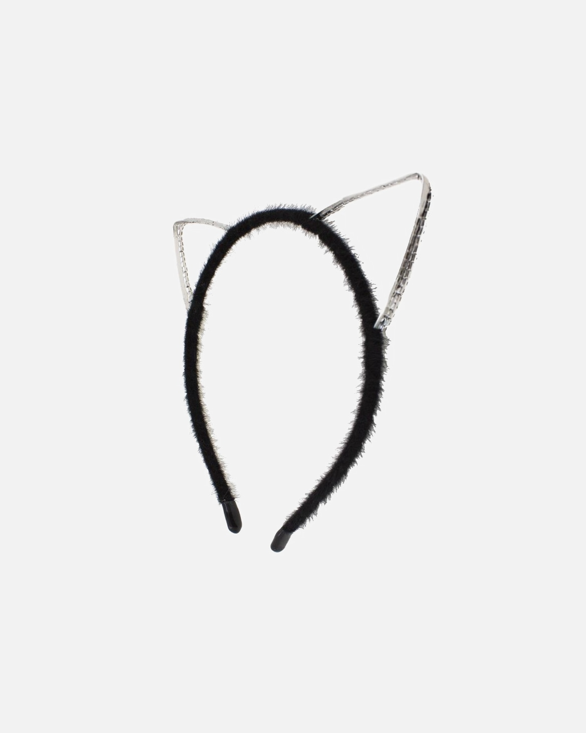 Haarreif für Weiblich SOHO Haarreif mit Katzenohr Plüsch und Diamonds