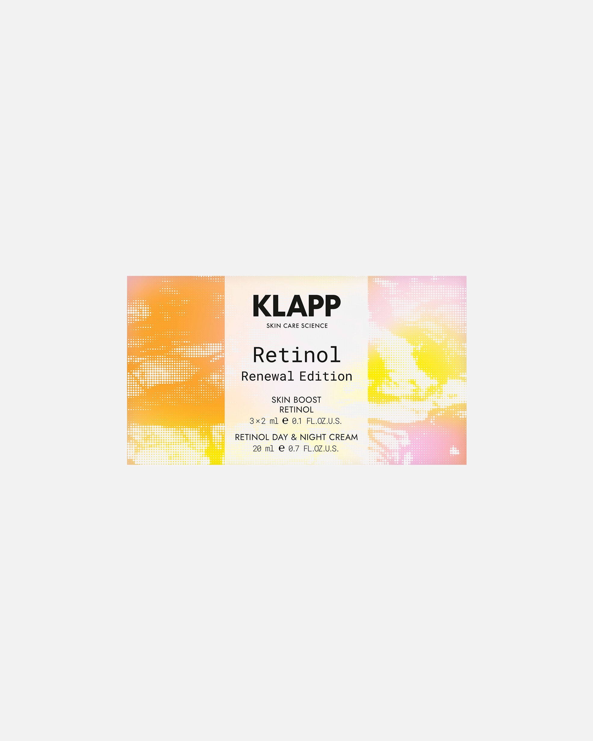 Ampullenserum für Unisex Klapp KLAPP Exclusive Collection Retinol Renewal Edition KLAPP Exclusive Collection Retinol Renewal Edition