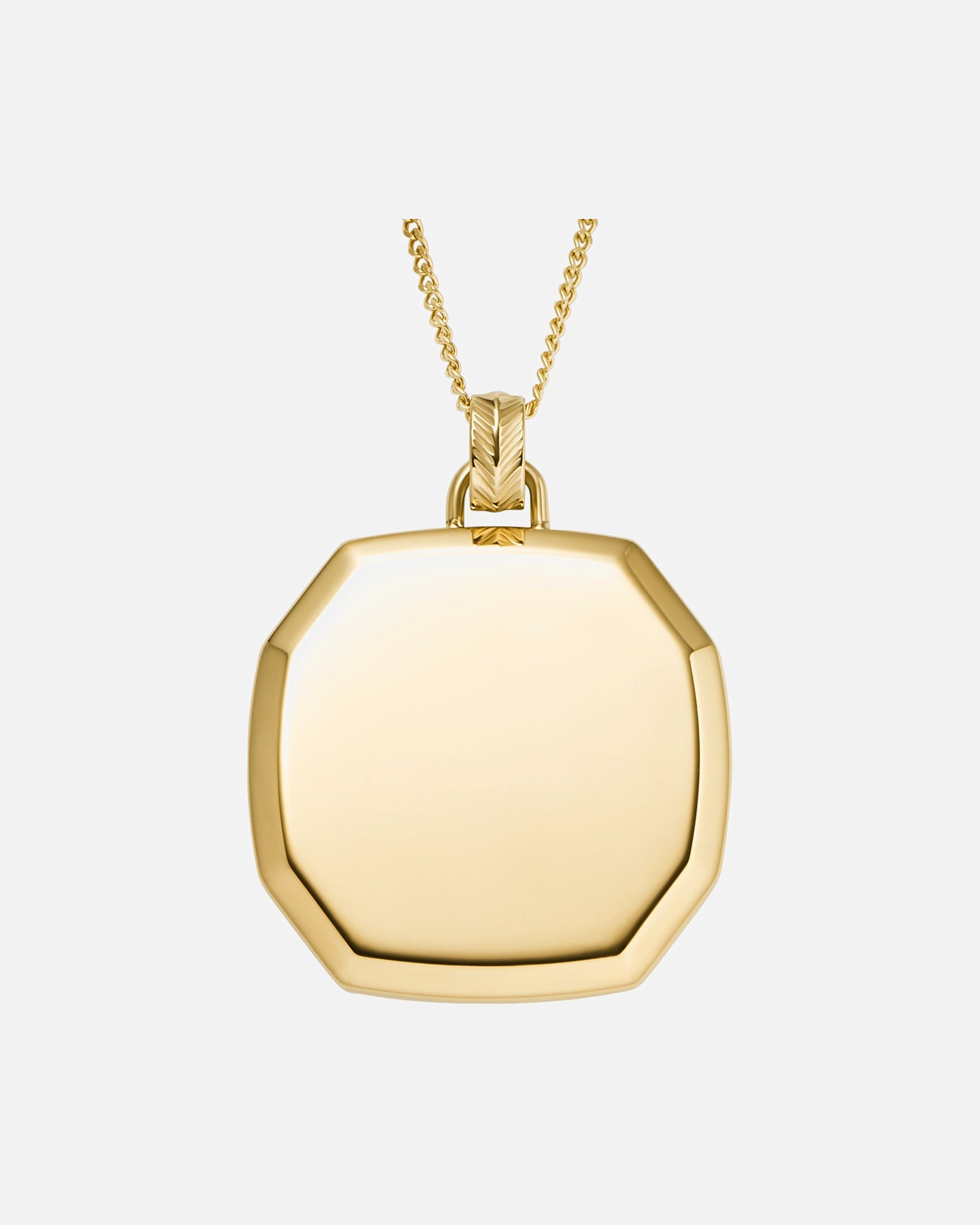 Halskette für Weiblich Fossil Kette Edelstahl One Size