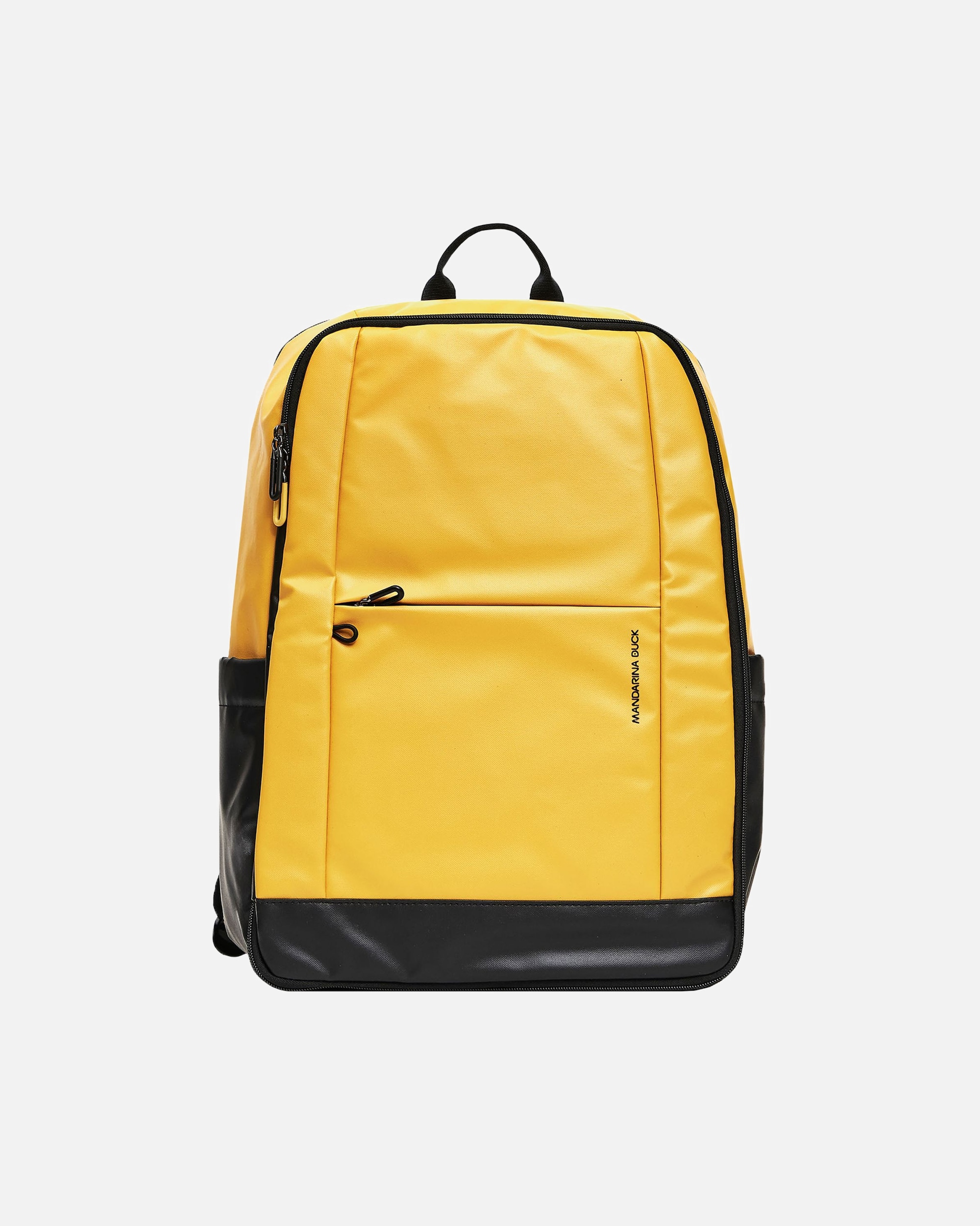 Rucksack für Weiblich Mandarina Duck Eco Coated Businessrucksack duck yellow