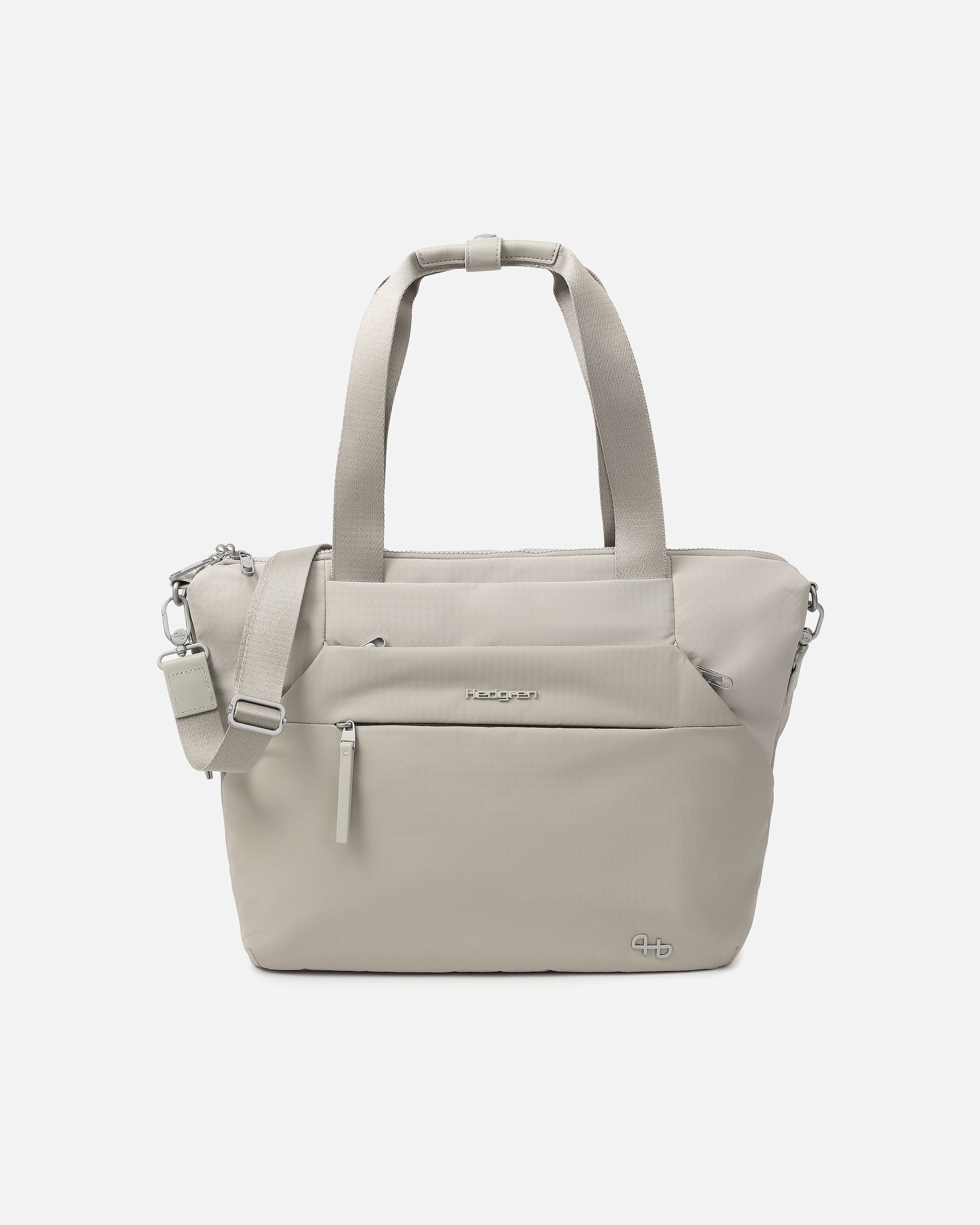 Laptoptasche für Männlich Hedgren Furo Aktentasche RFID Schutz 46 cm Laptopfach pussywillow grey