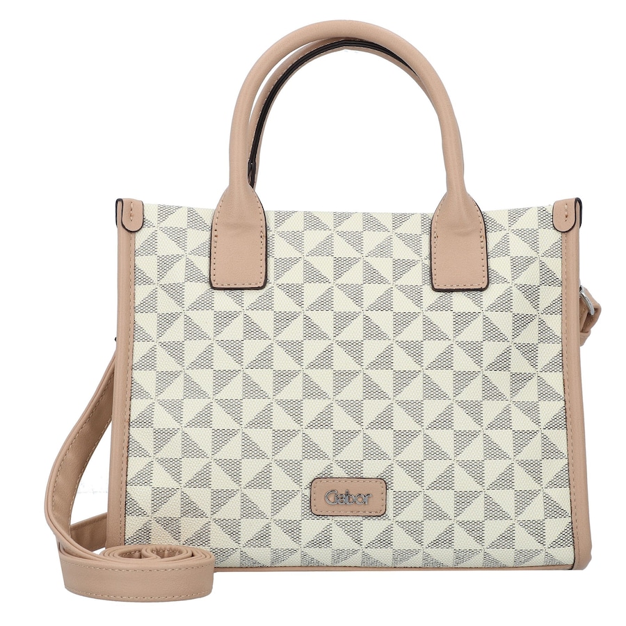 Gabor Barina Henkeltasche mixed white Braun Damen