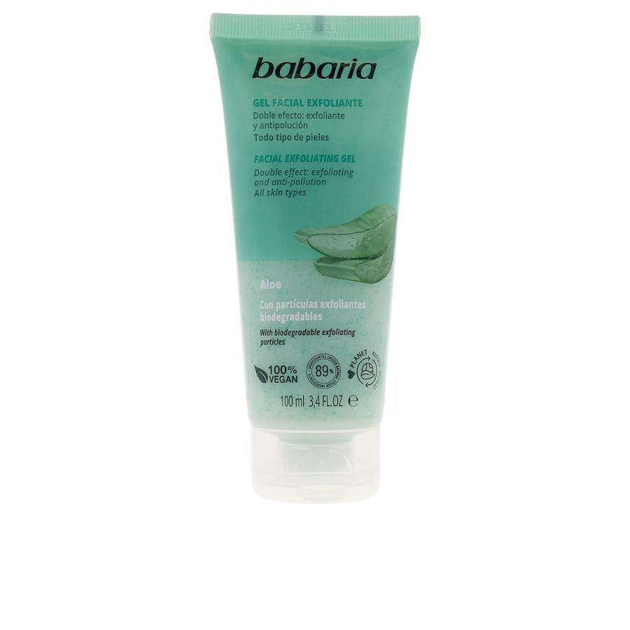 Babaria ALOE VERA gel exfoliante facial 100 ml Damen