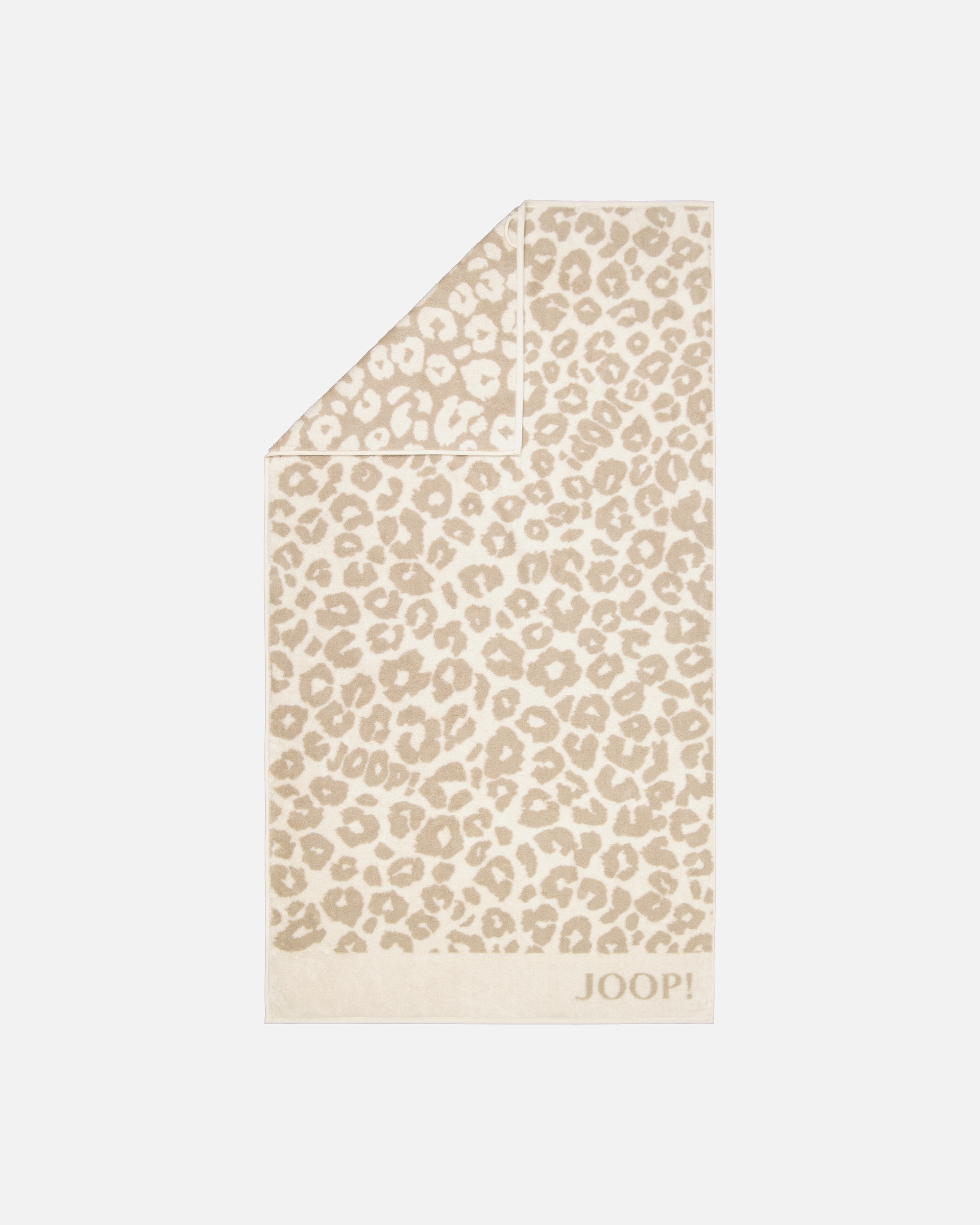 Handtuch für Unisex JOOP! JOOP! Handtücher Leo Allover 1707 creme - 36 Duschtuch 80x150 cm