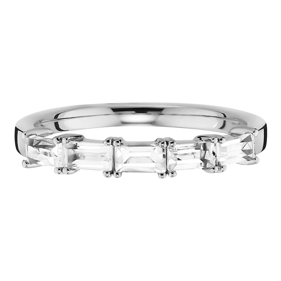 caï Ring 925/- Sterling Silber Weißtopas weiß 0,635ct 052 (16,6) Damen