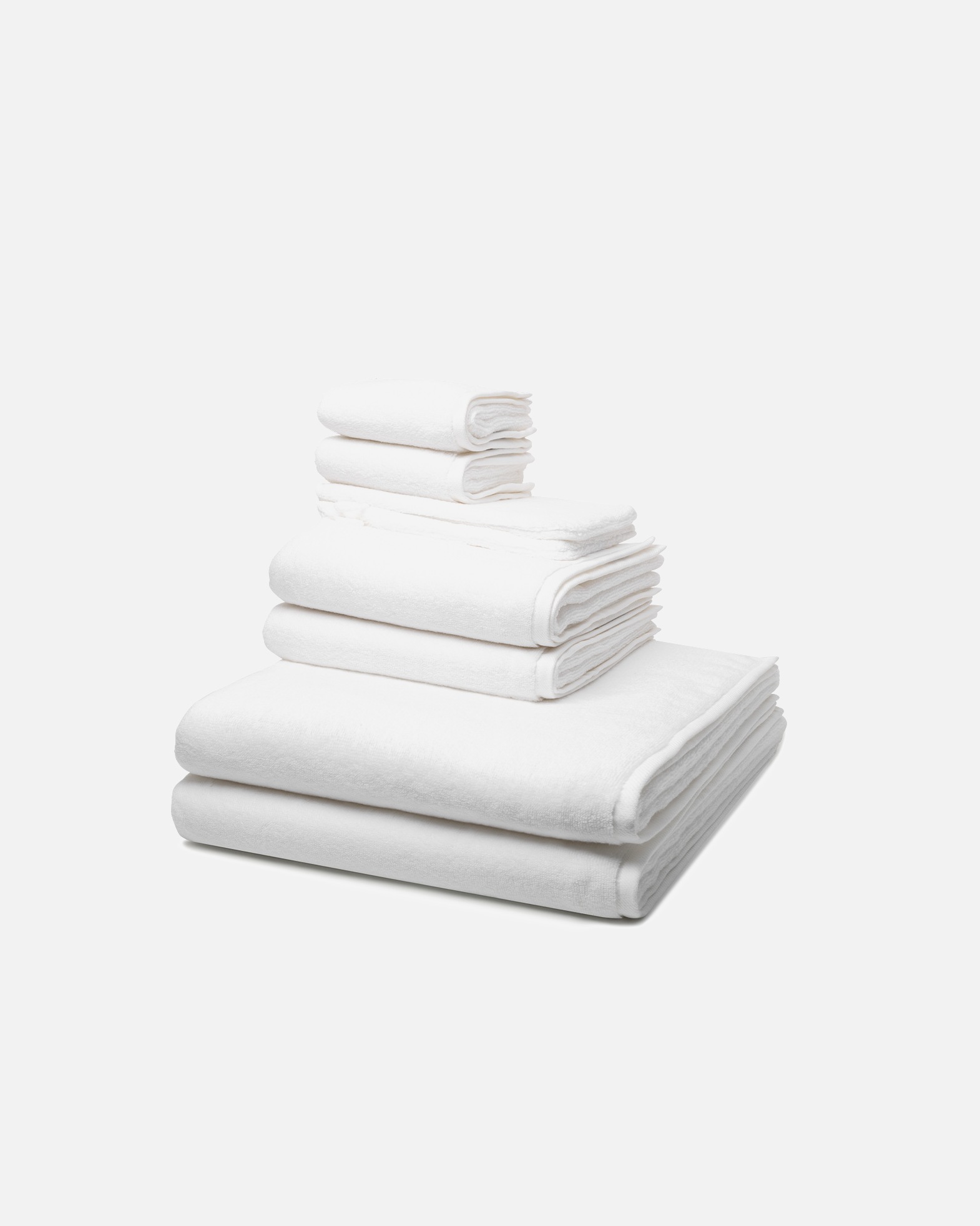 Handtuch für Unisex ROSS Sensual Skin 8-teilig Handtuch-Set Weiß