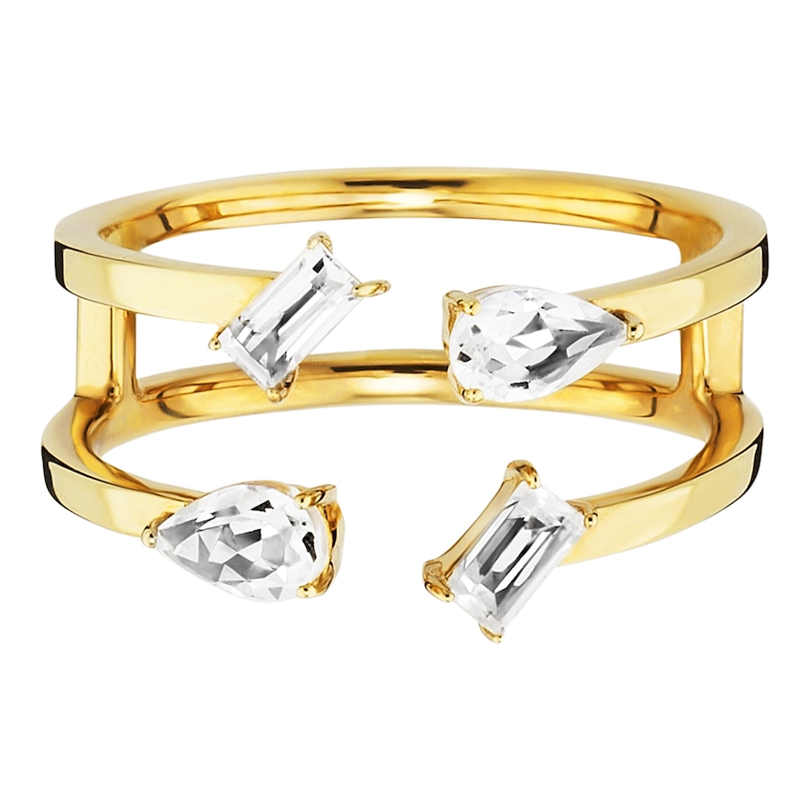 caï Ring 925/- Sterling Silber Weißtopas weiß 0,74ct 052 (16,6) Damen