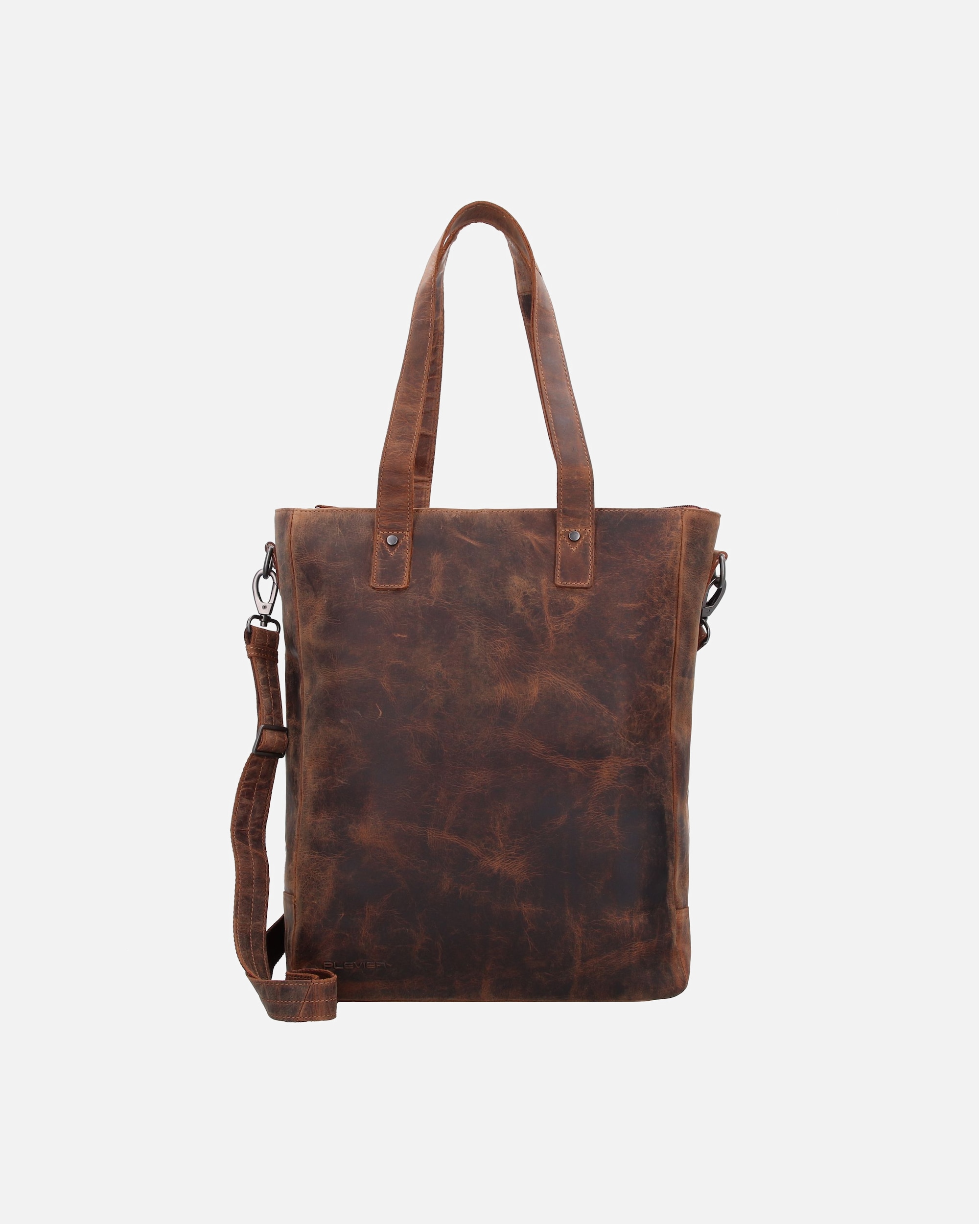 Tasche für Weiblich Plevier Retro Shopper dunkelbraun