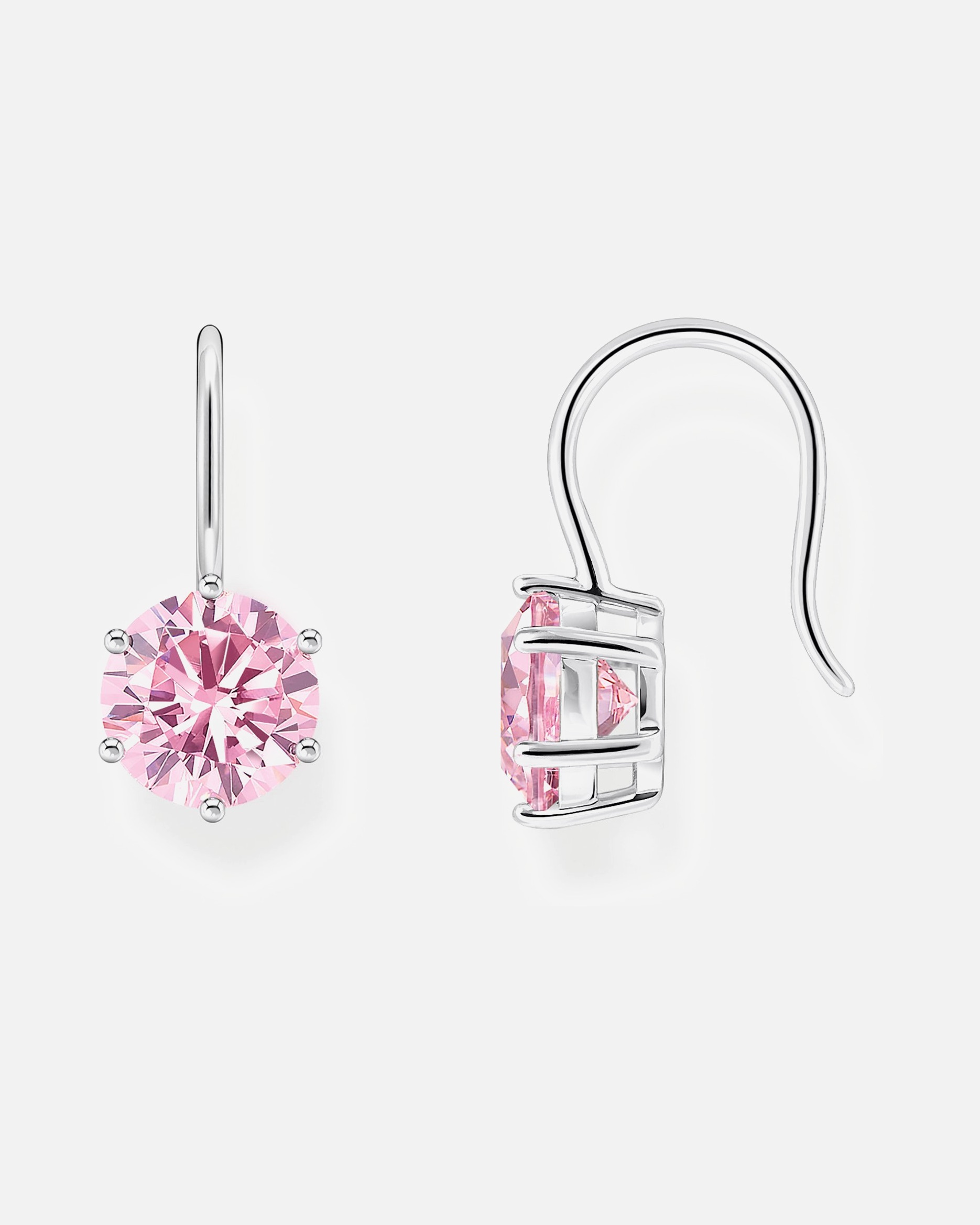 Ohrringe für Weiblich Thomas Sabo Ohrhänger 925er Silber pink