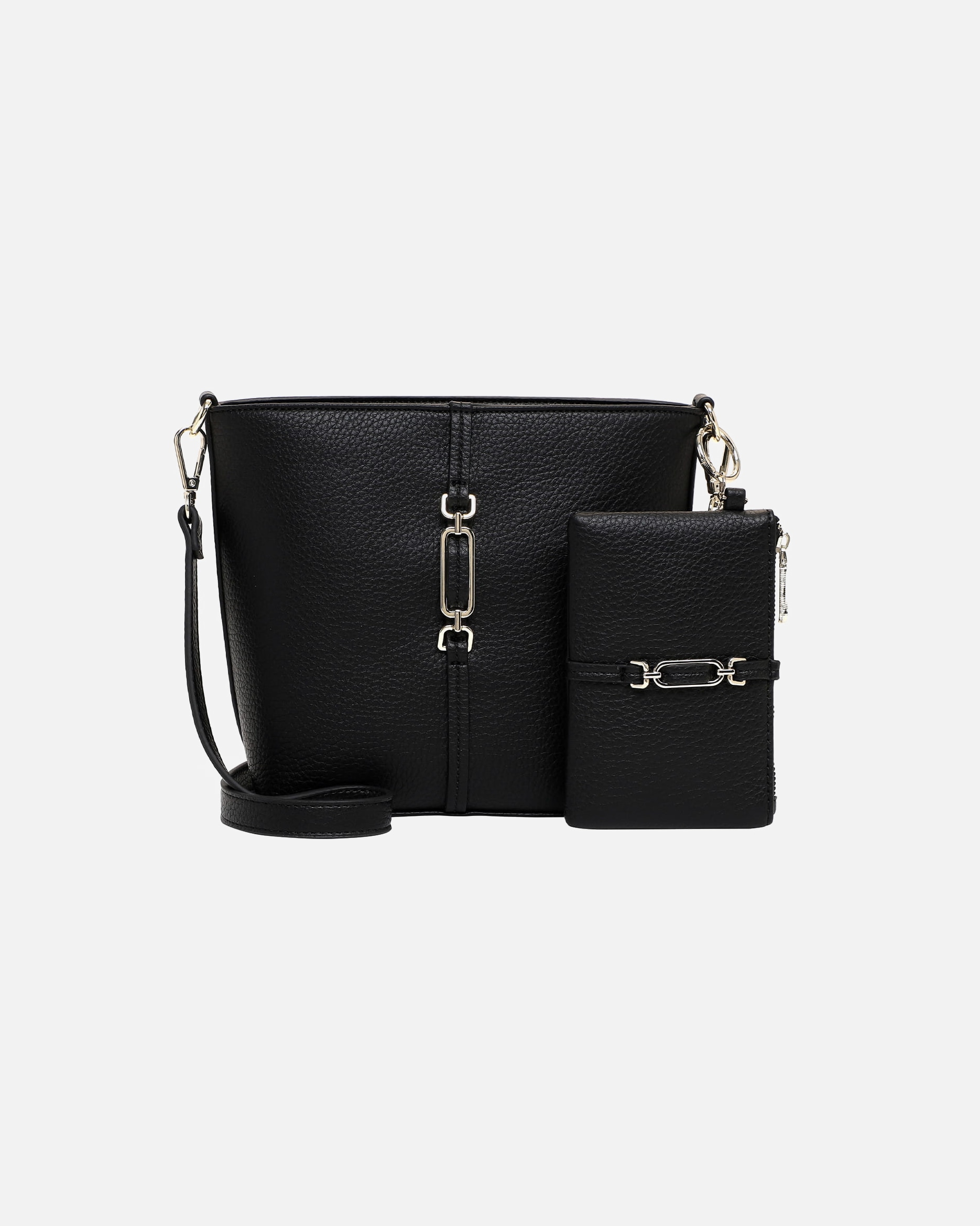Tasche für Weiblich EMILY & NOAH Umhängetasche E&N Lewe Black