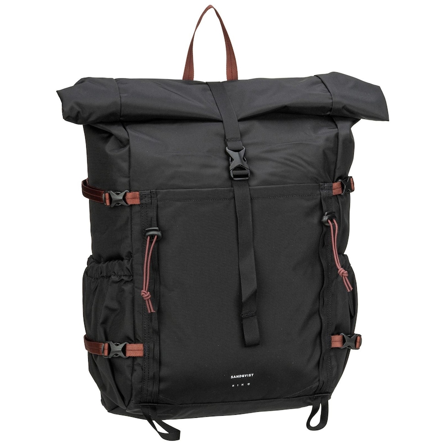 Sandqvist Rucksack Forest Hike Black Schwarz