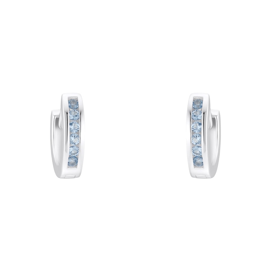 Prinzessin Lillifee Creolen 925er Silber blau Damen