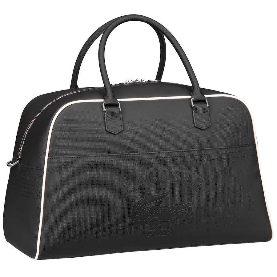 Lacoste Weekender Club 1930 Duffle Abimes Farine Schwarz