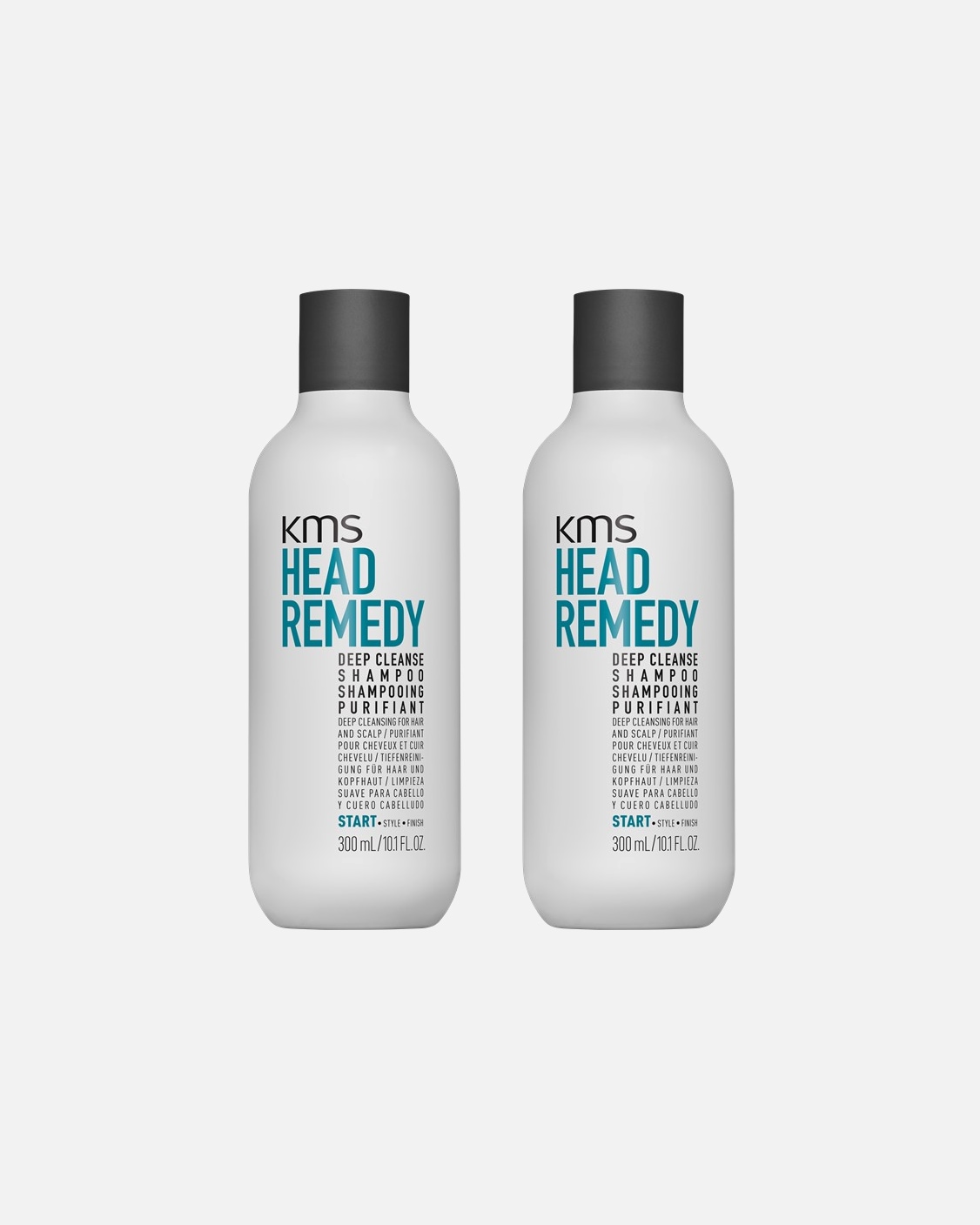 Shampoo für Weiblich KMS Head Remedy Deep Cleanse Shampoo 2er Set 1 Stück